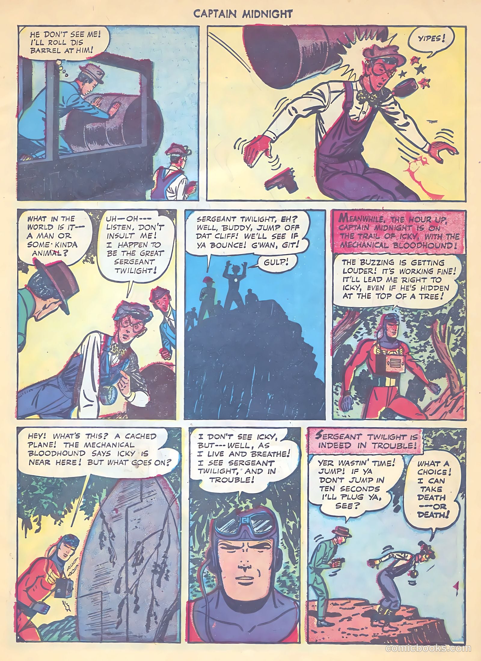 Captain Midnight #37 — page 19 of 36