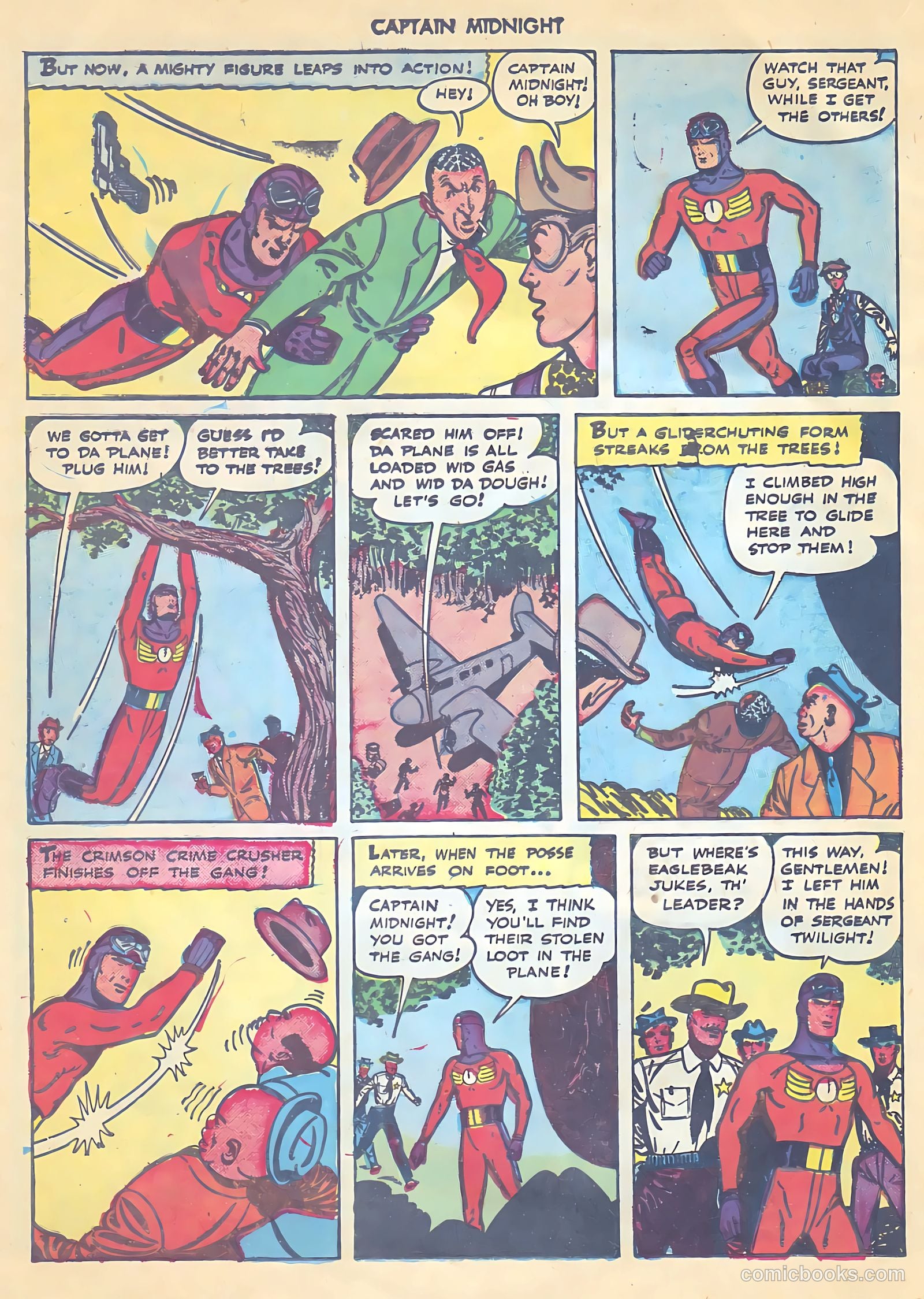 Captain Midnight #37 — page 20 of 36