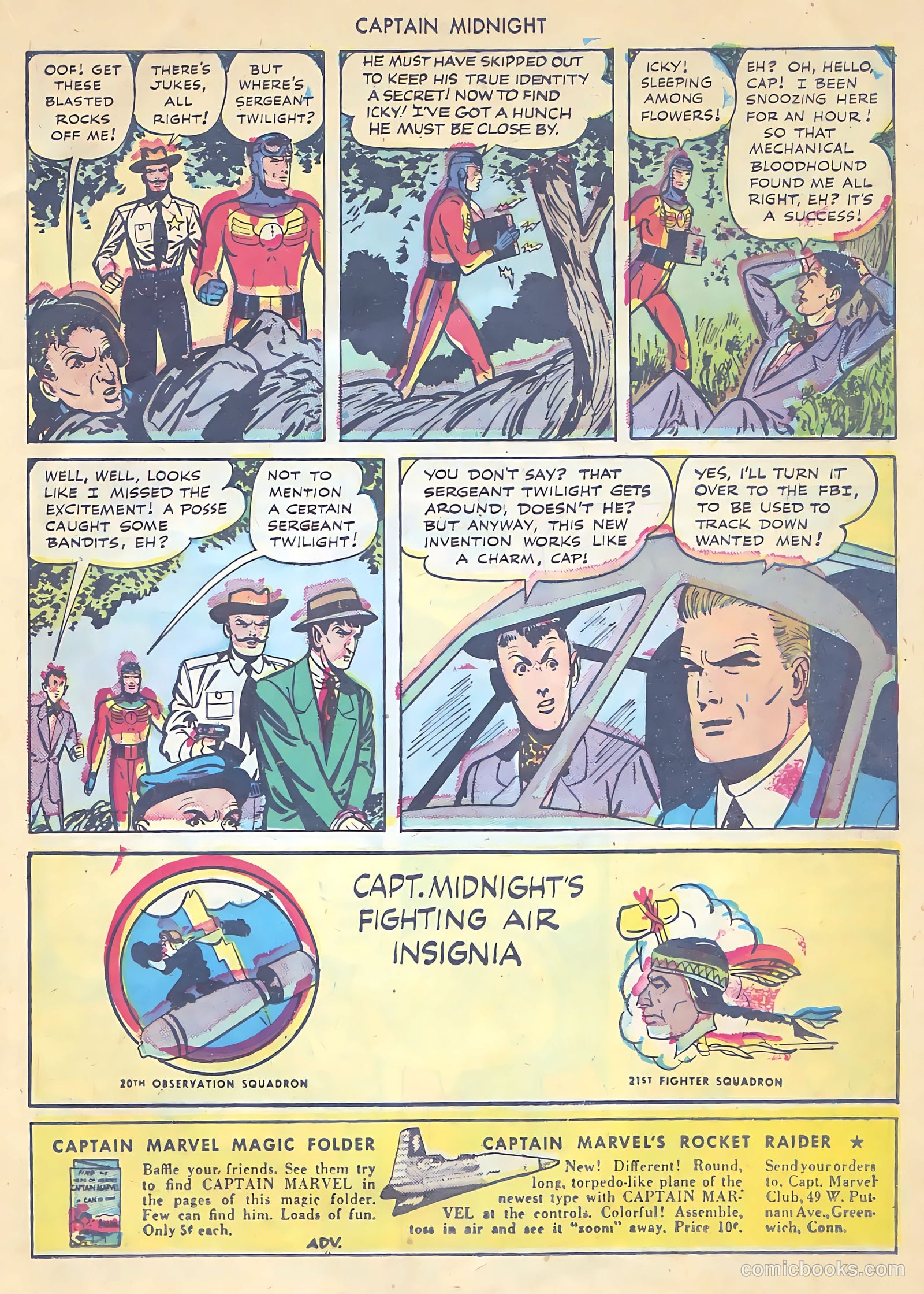 Captain Midnight #37 — page 21 of 36