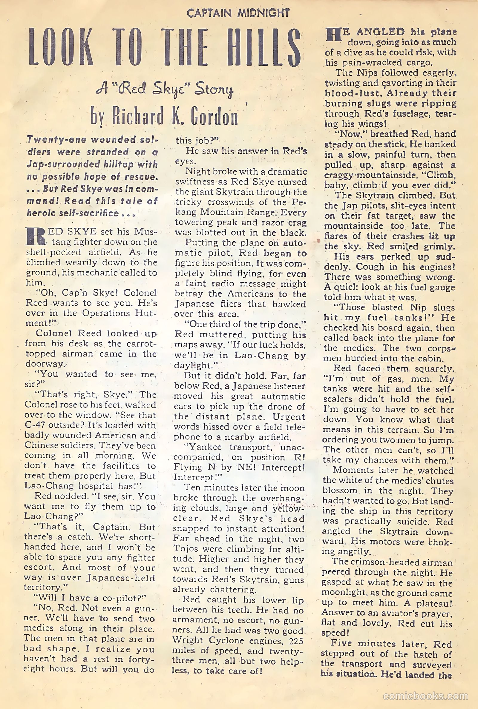 Captain Midnight #37 — page 23 of 36