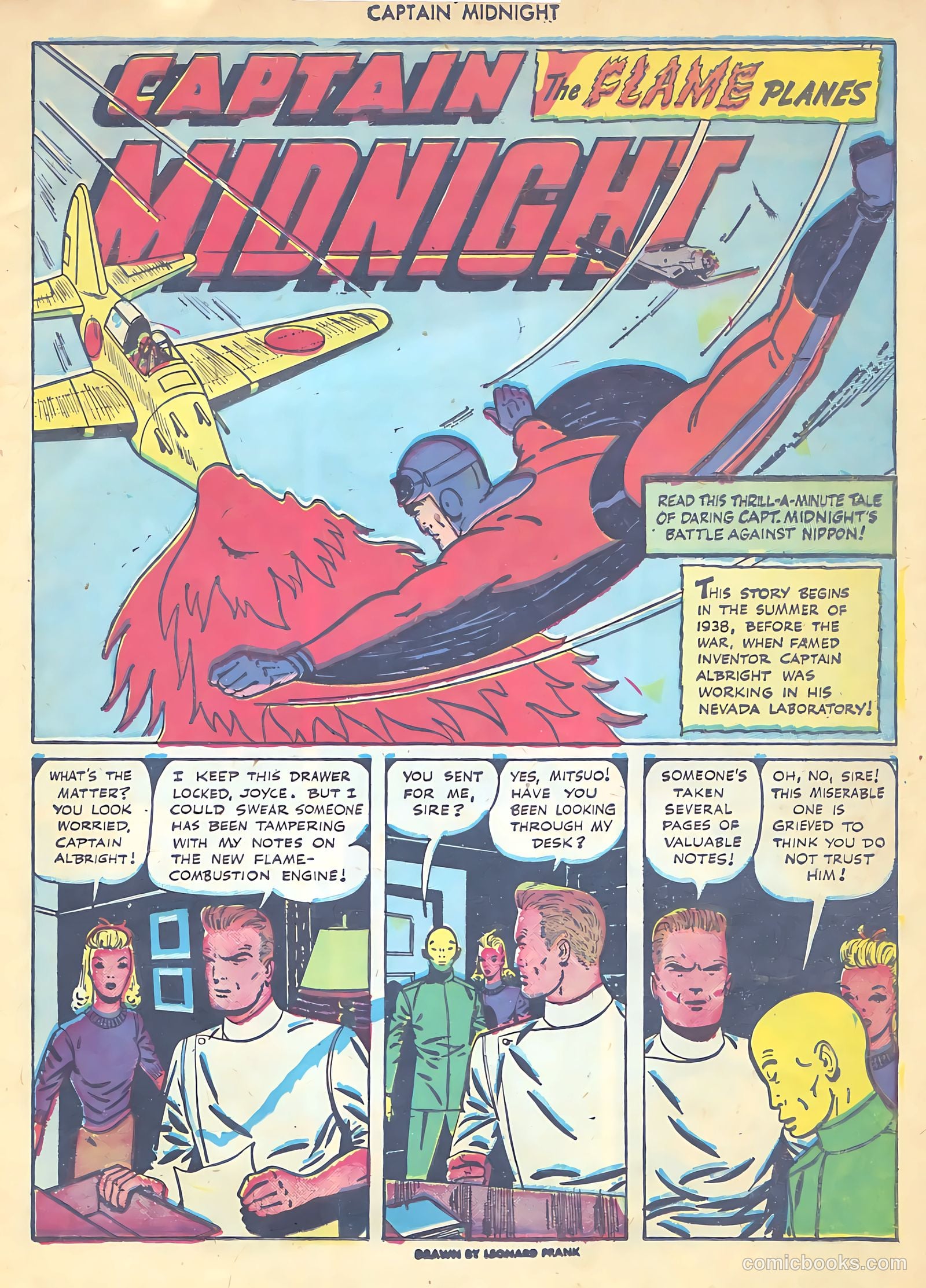 Captain Midnight #37 — page 25 of 36