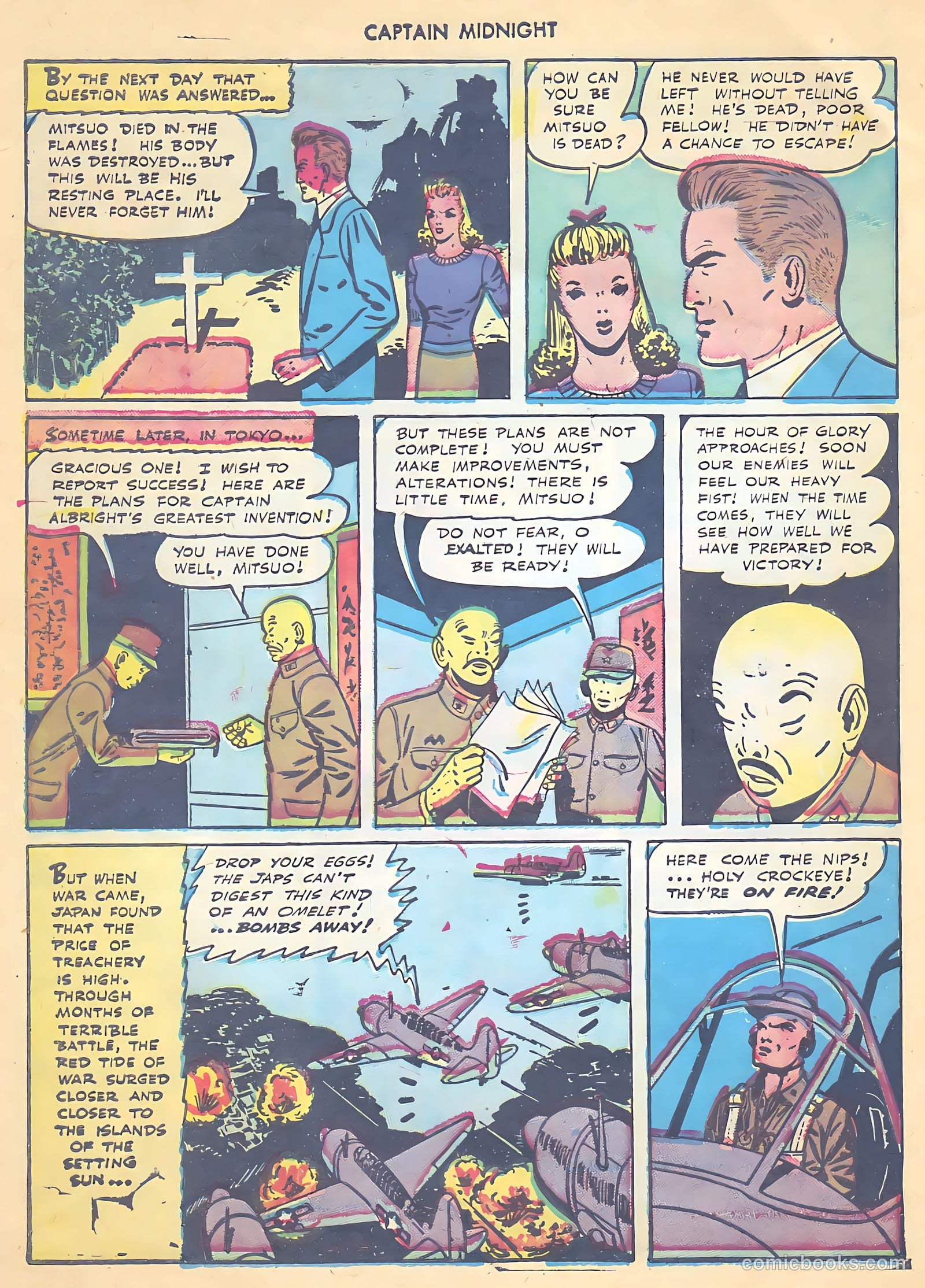 Captain Midnight #37 — page 28 of 36