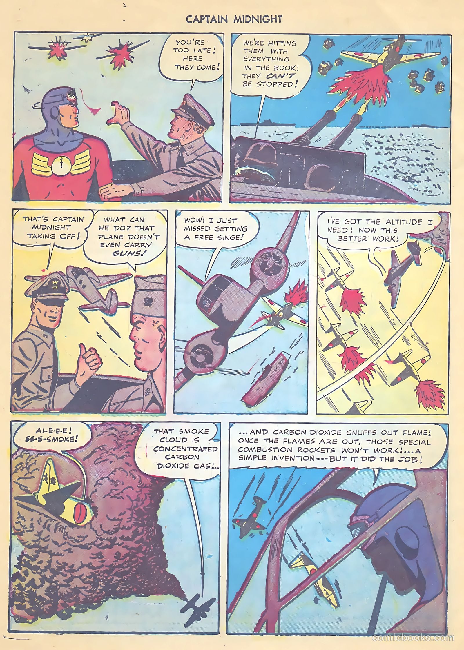 Captain Midnight #37 — page 30 of 36