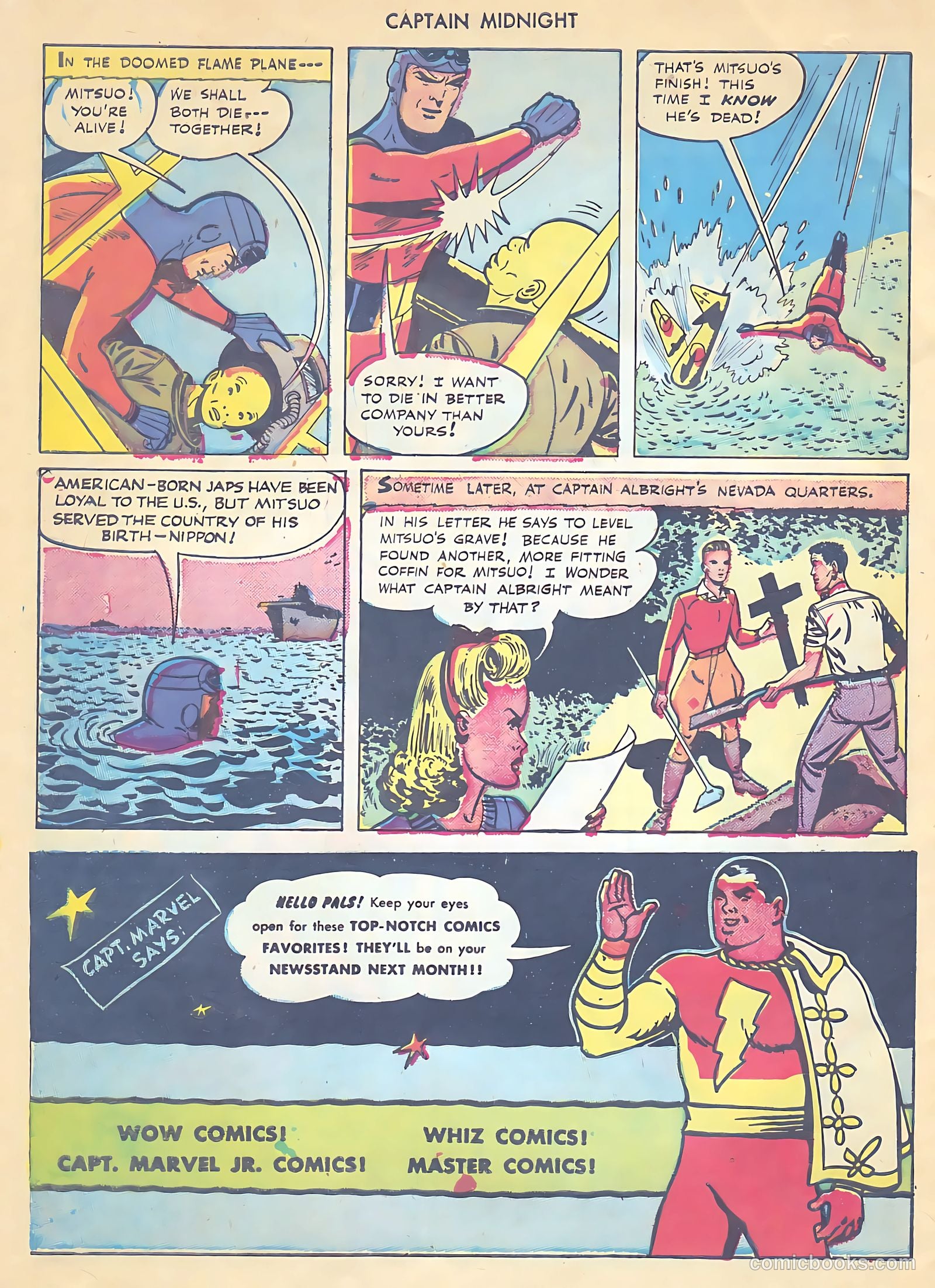 Captain Midnight #37 — page 32 of 36