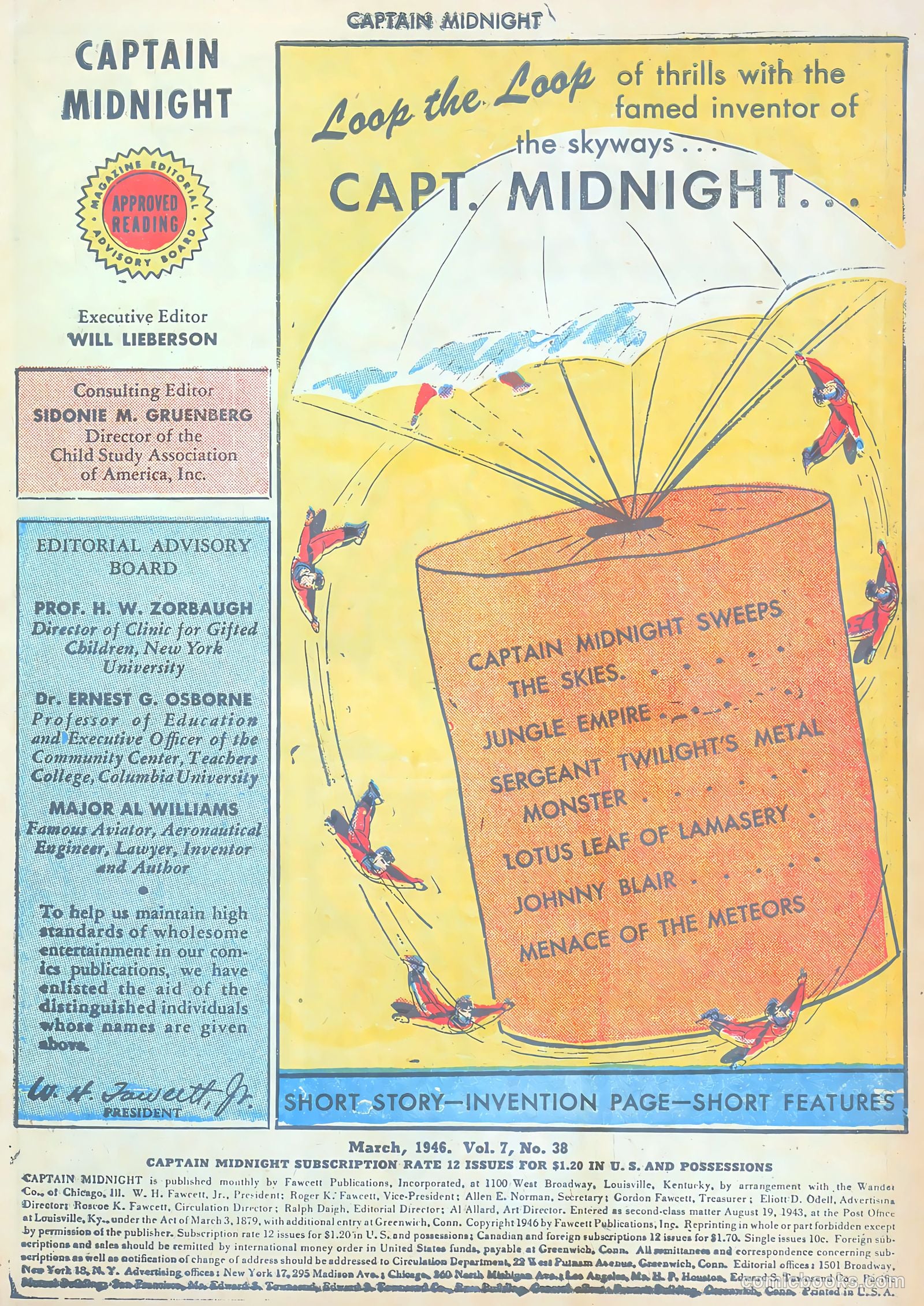 Captain Midnight #38 — page 3 of 52