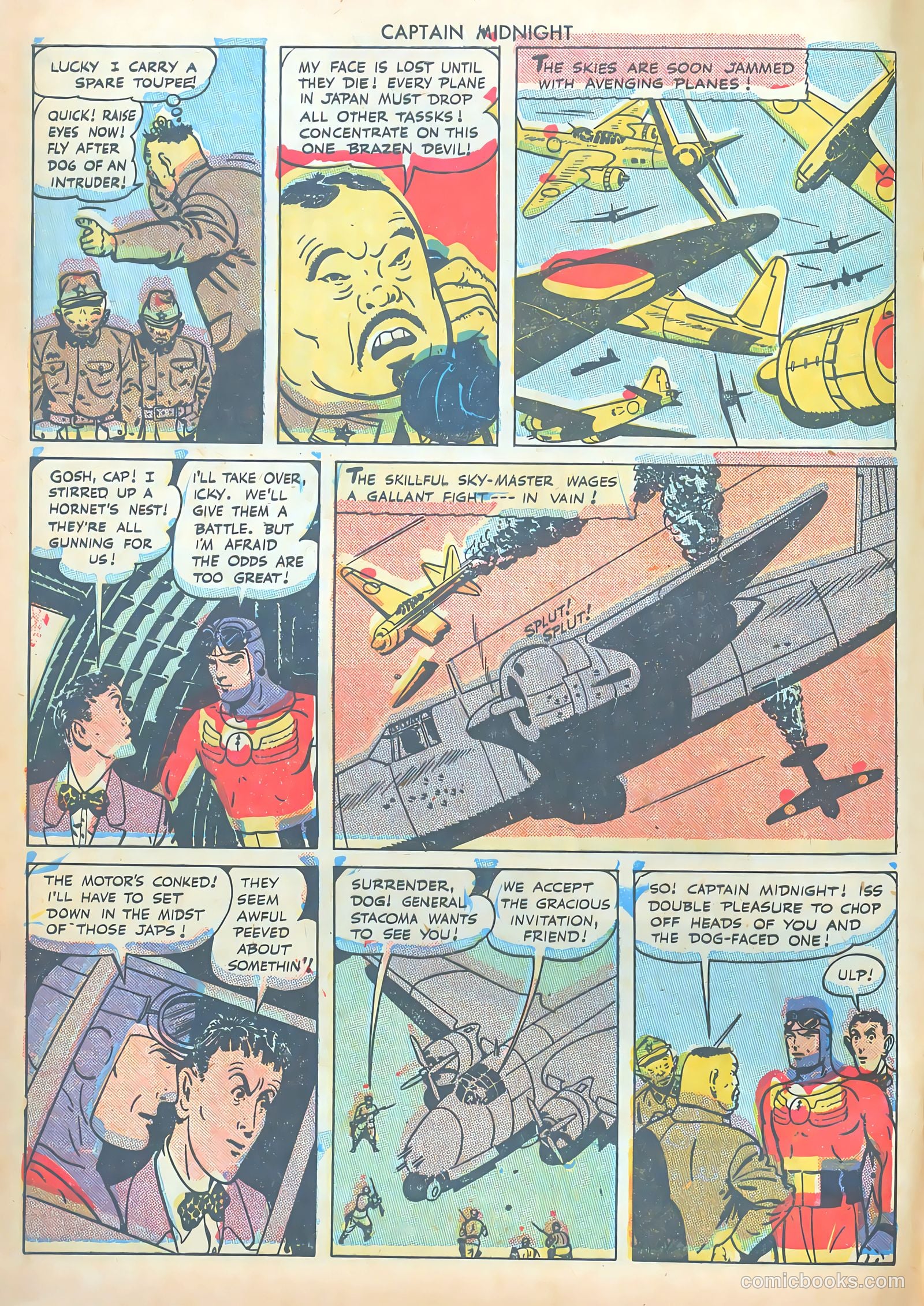 Captain Midnight #38 — page 8 of 52