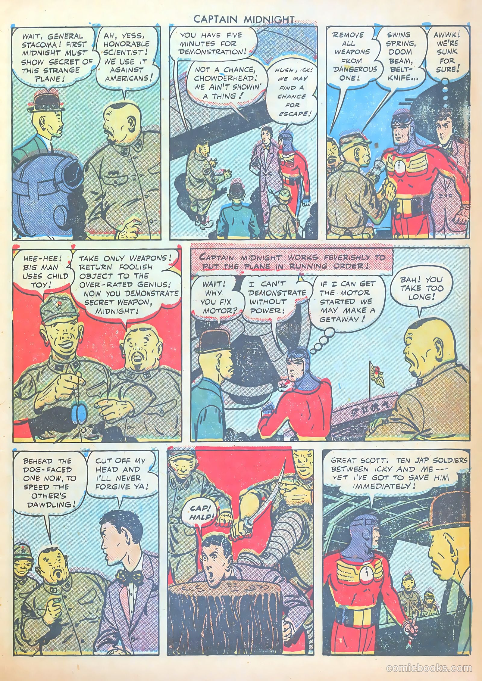 Captain Midnight #38 — page 9 of 52