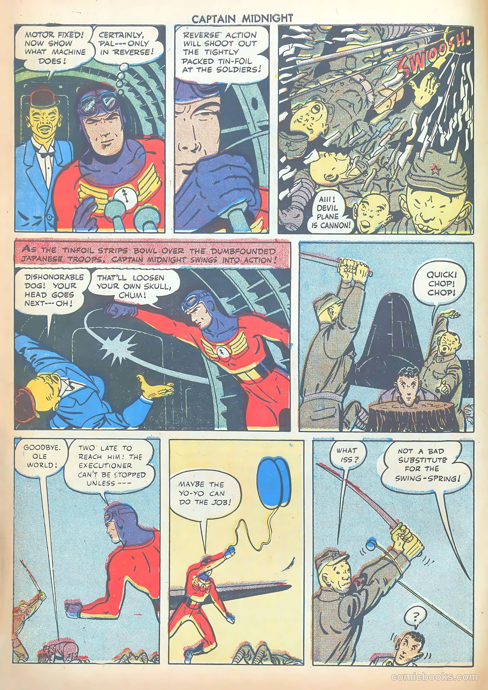 Captain Midnight #38 — page 10 of 52