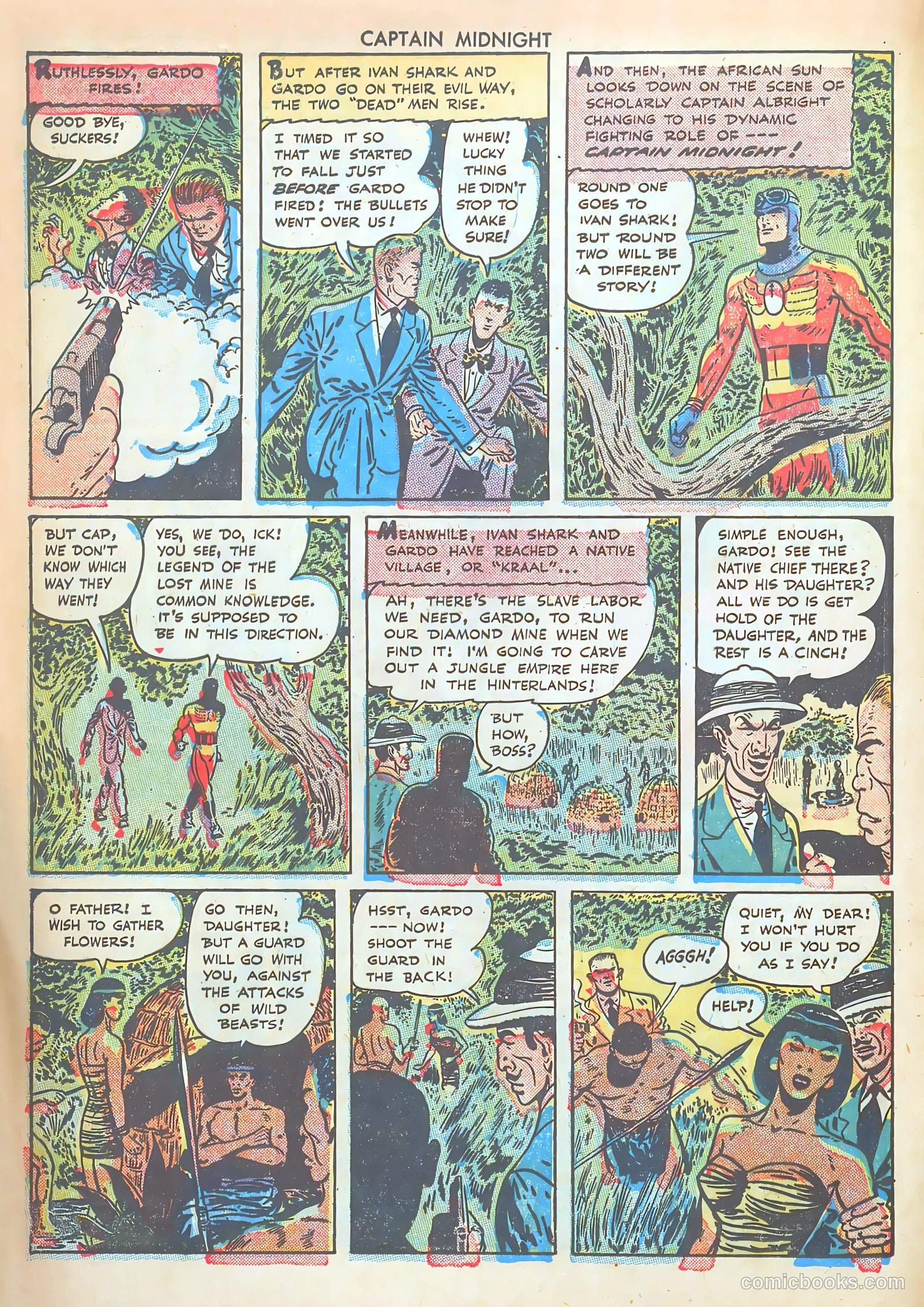 Captain Midnight #38 — page 16 of 52