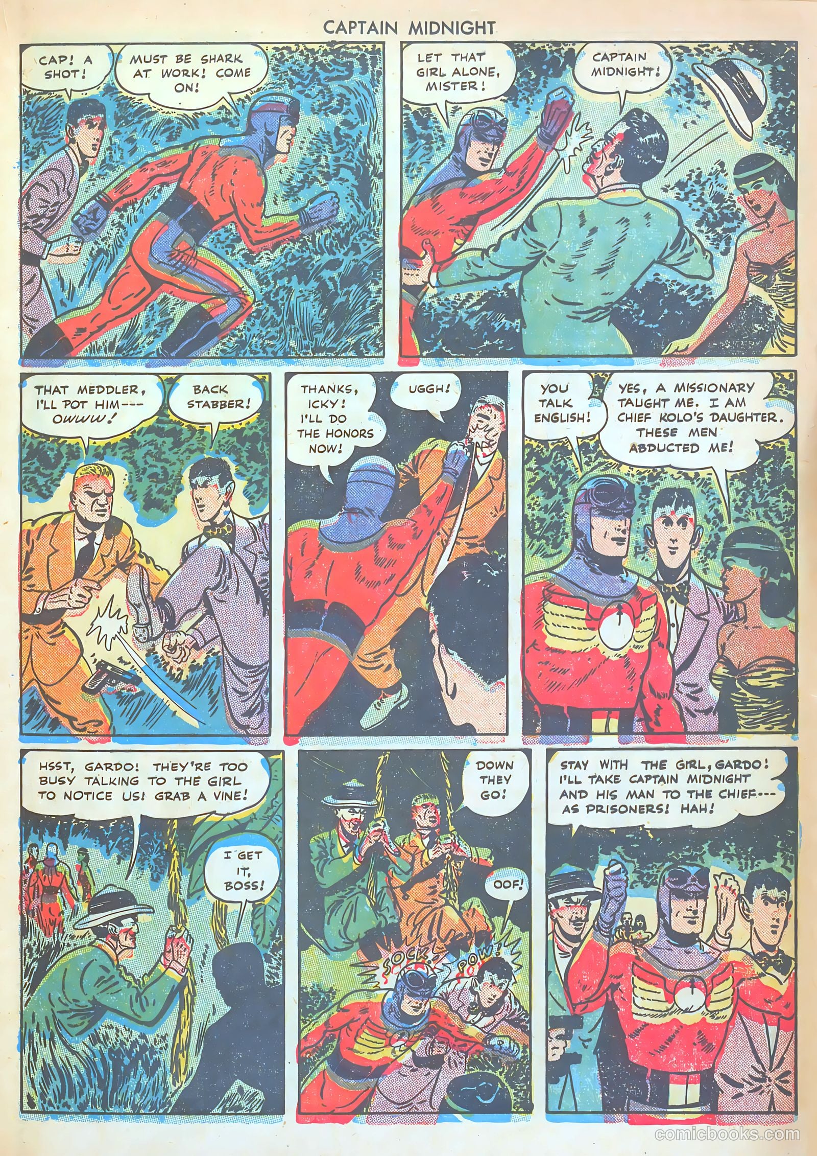 Captain Midnight #38 — page 17 of 52