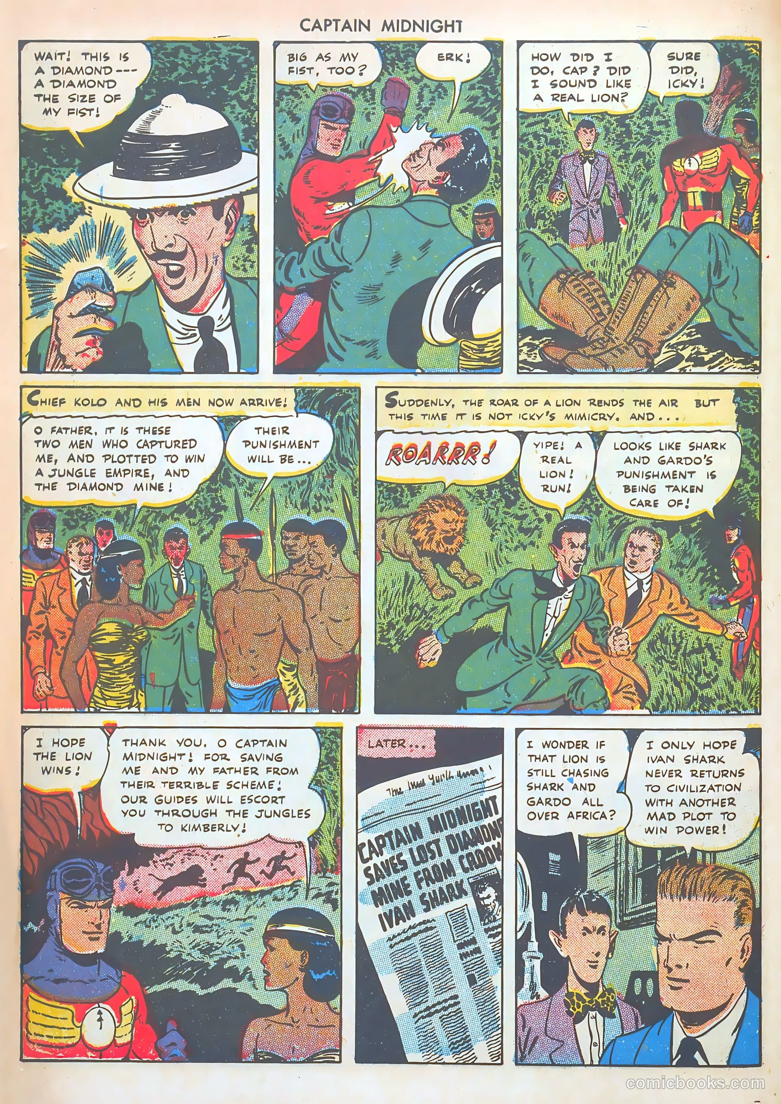 Captain Midnight #38 — page 20 of 52