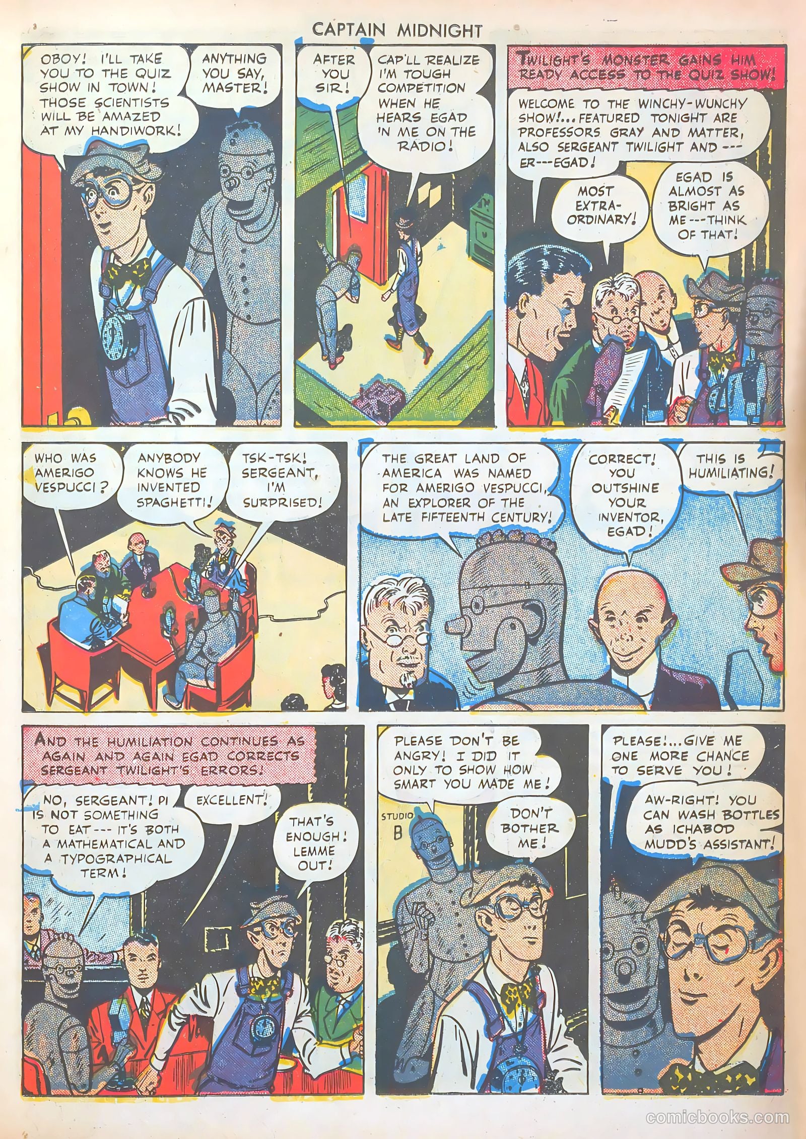 Captain Midnight #38 — page 23 of 52