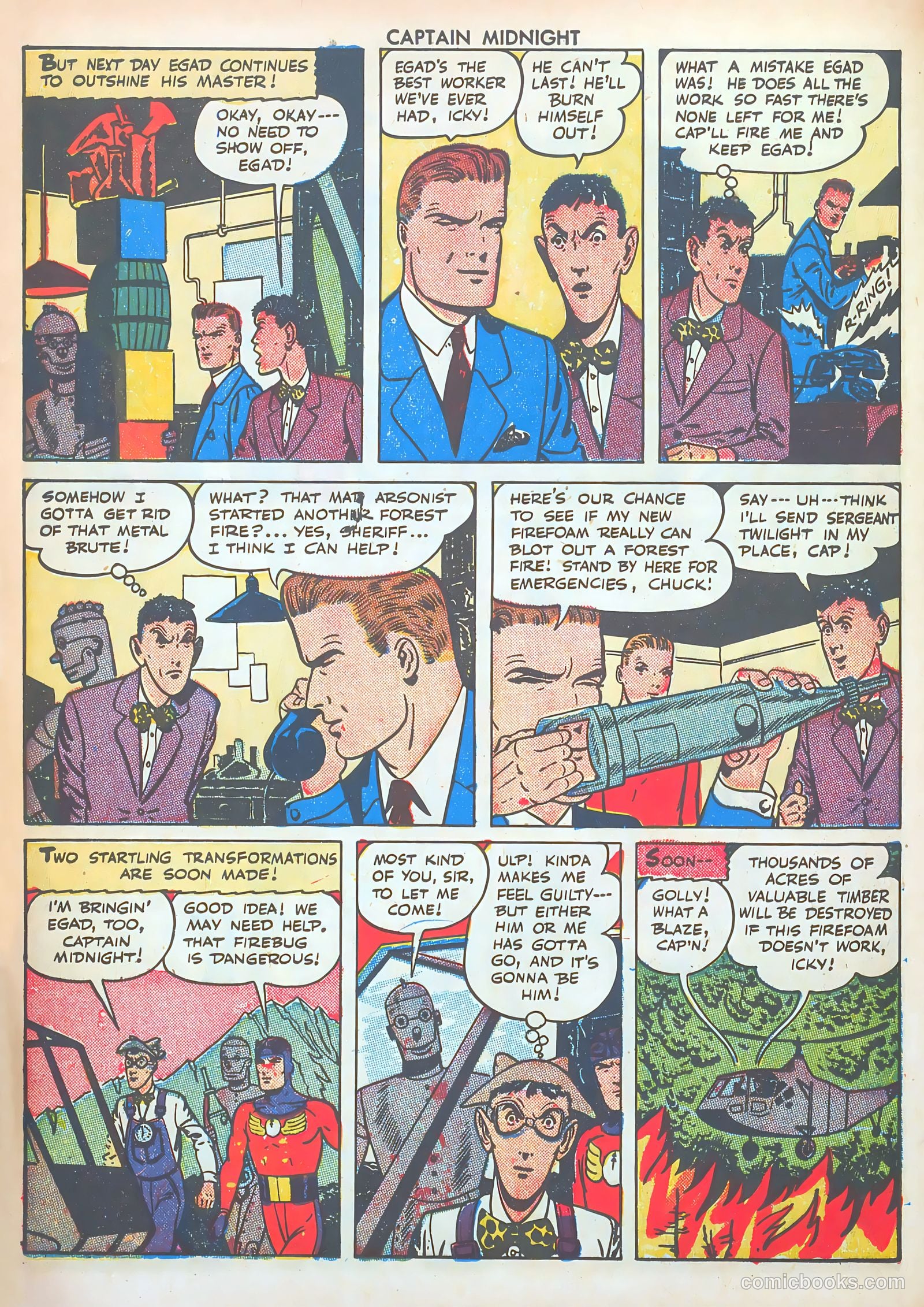 Captain Midnight #38 — page 24 of 52