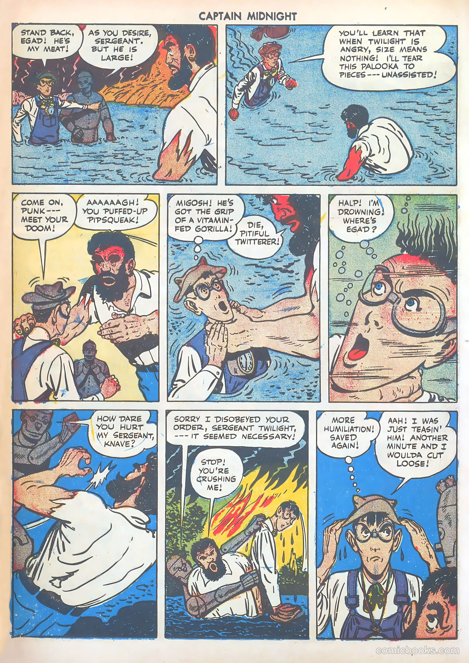 Captain Midnight #38 — page 28 of 52