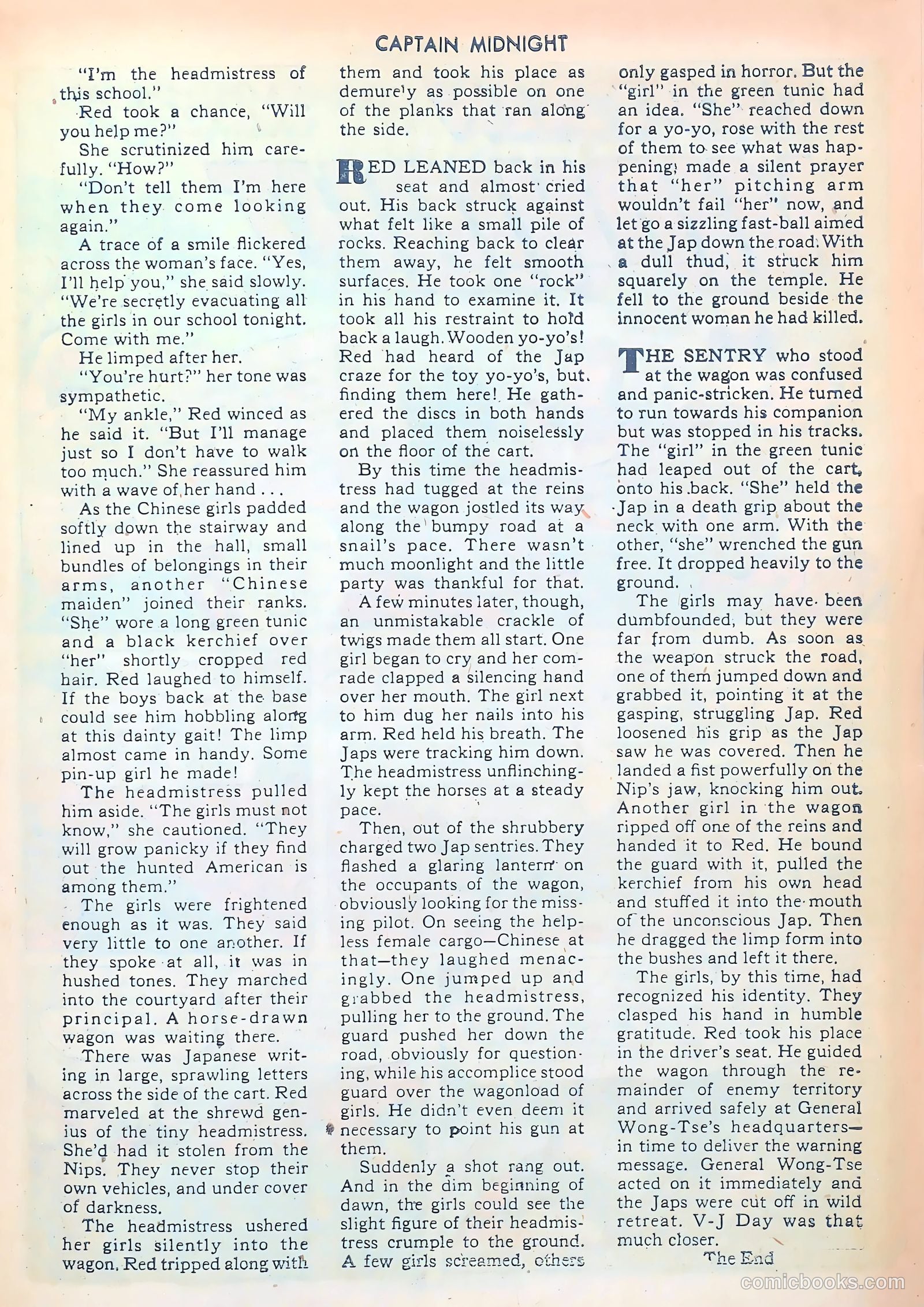 Captain Midnight #38 — page 31 of 52