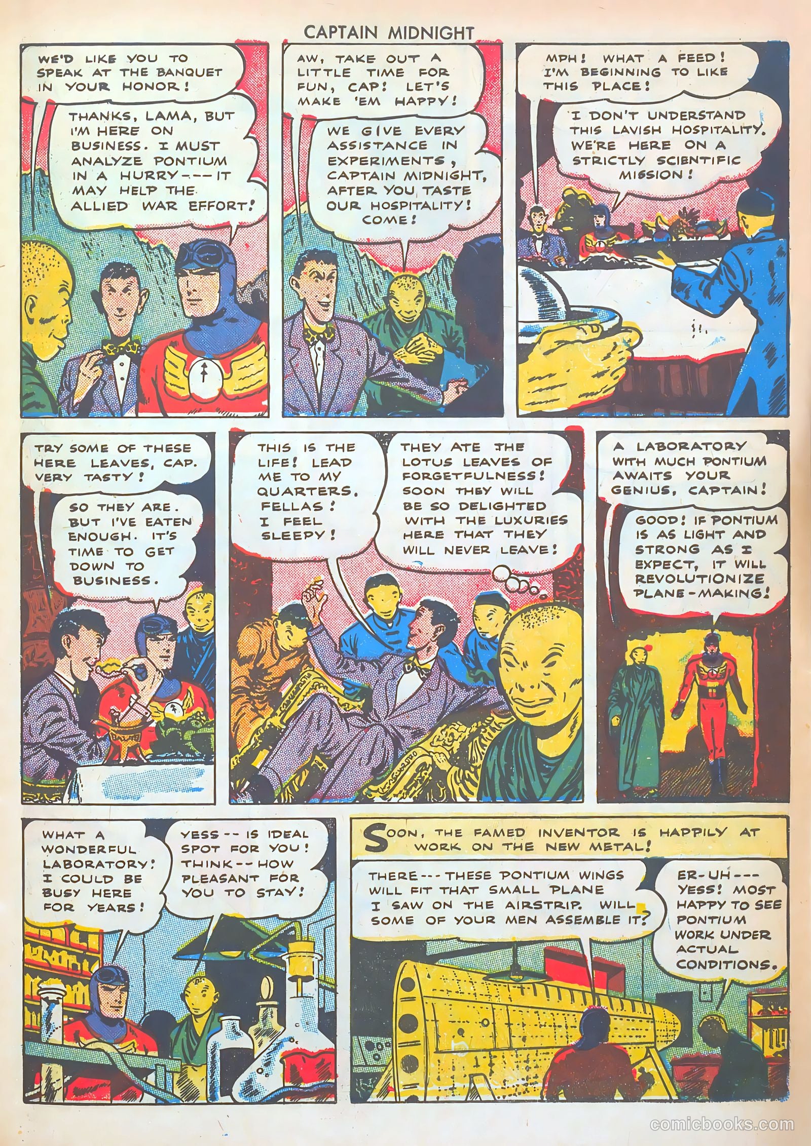 Captain Midnight #38 — page 33 of 52