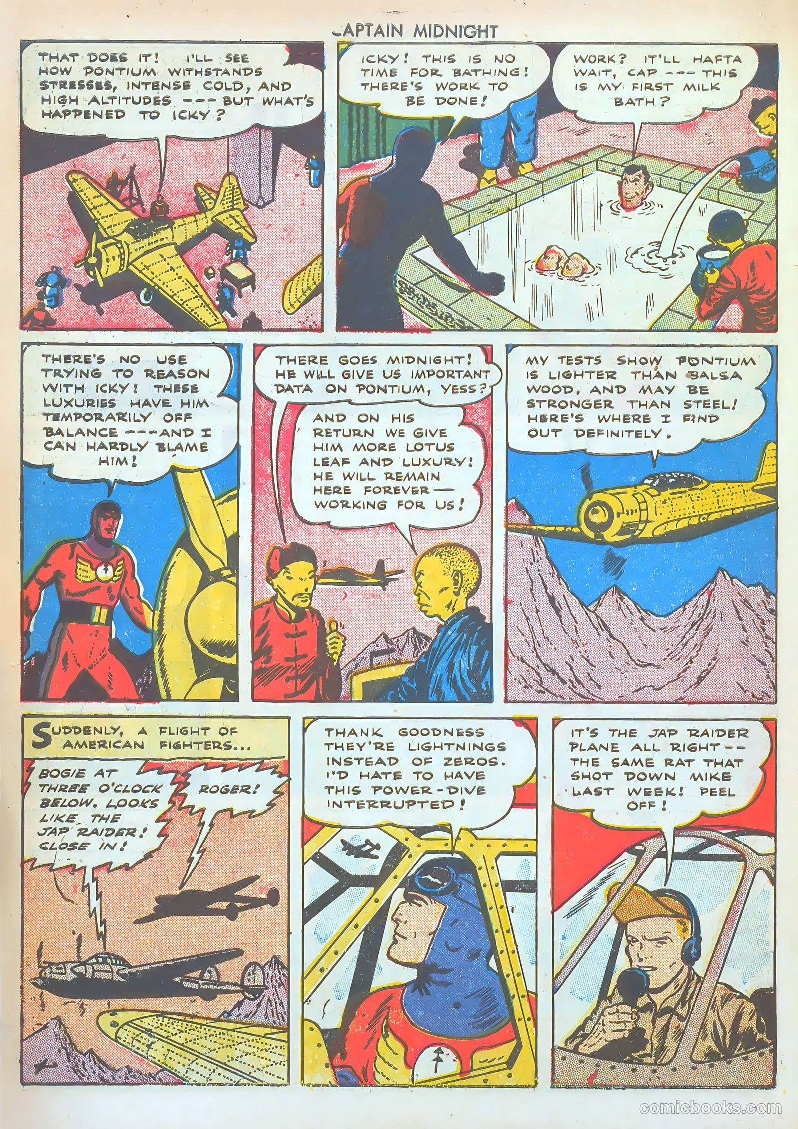 Captain Midnight #38 — page 34 of 52