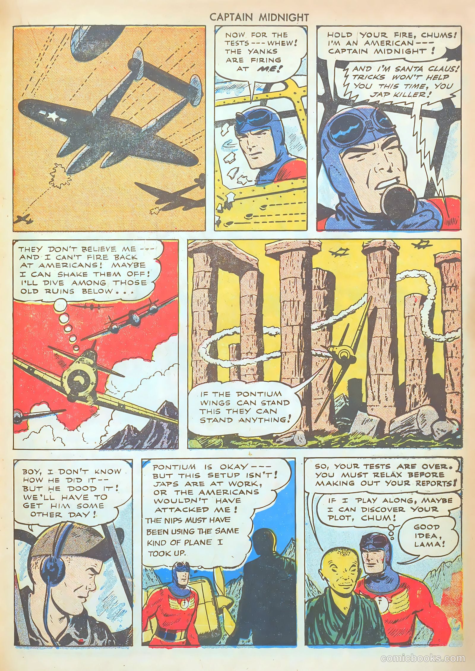Captain Midnight #38 — page 35 of 52