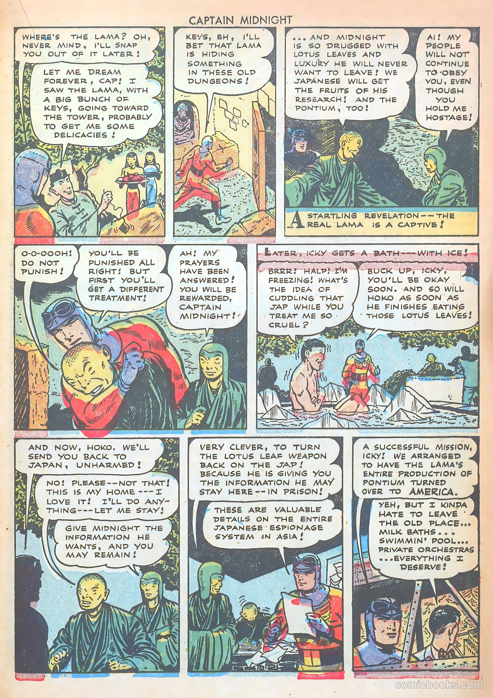 Captain Midnight #38 — page 37 of 52