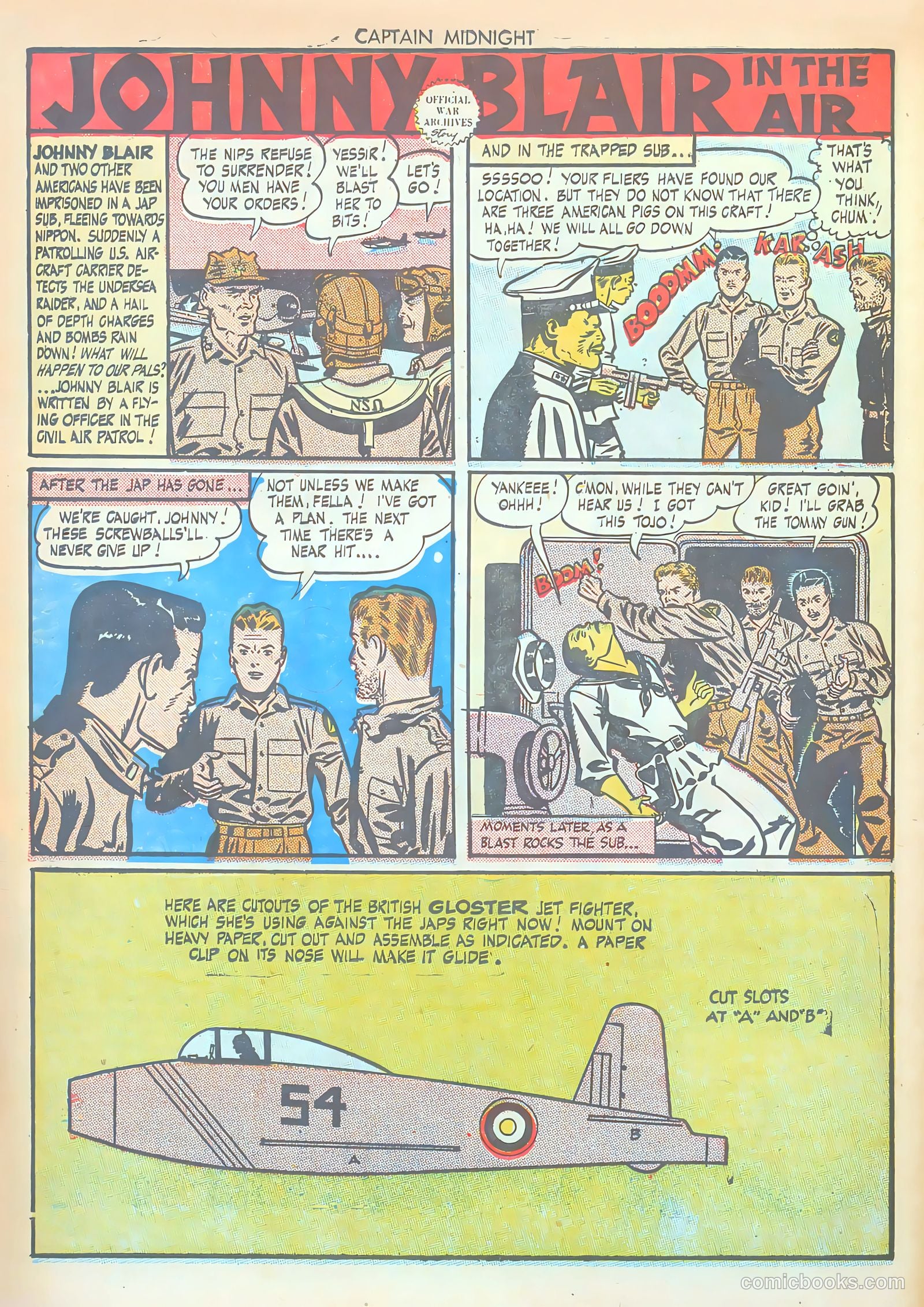 Captain Midnight #38 — page 38 of 52