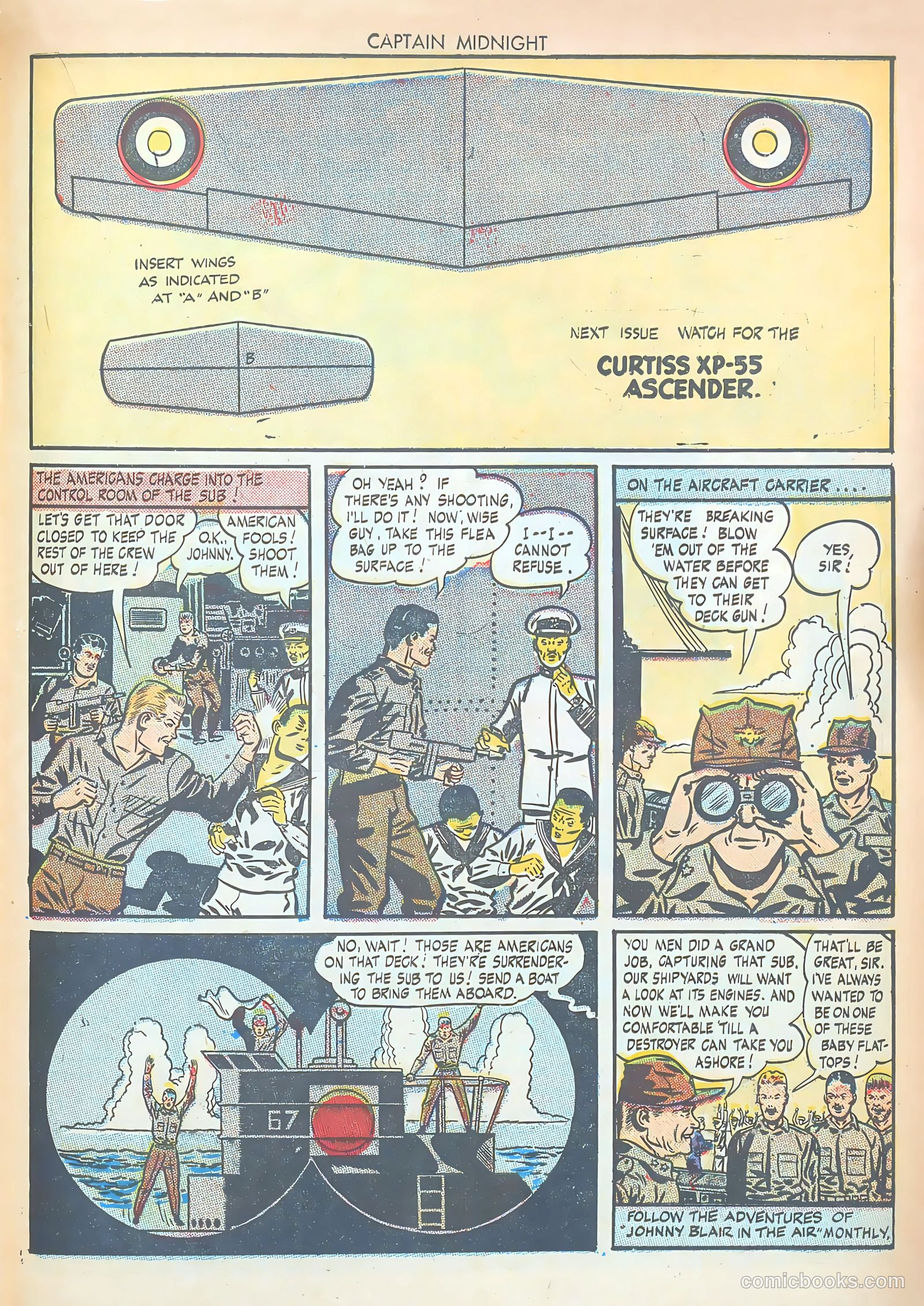 Captain Midnight #38 — page 39 of 52