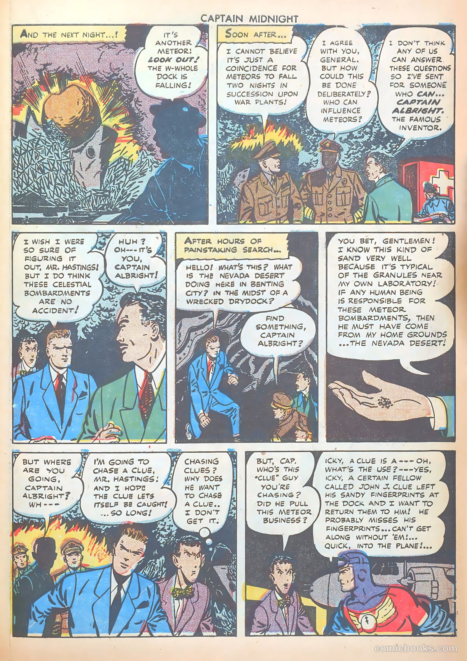 Captain Midnight #38 — page 43 of 52