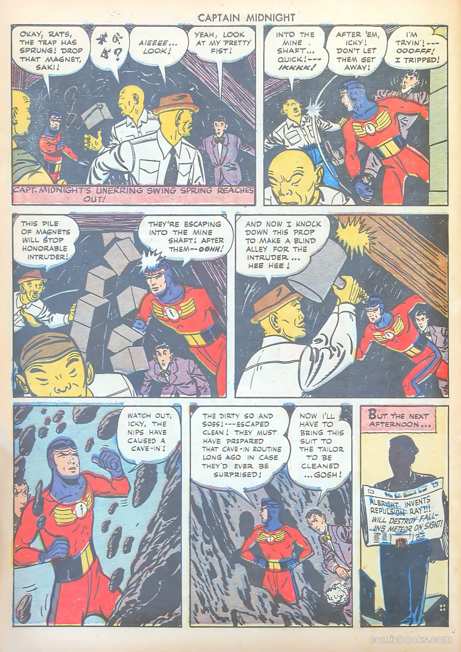 Captain Midnight #38 — page 46 of 52