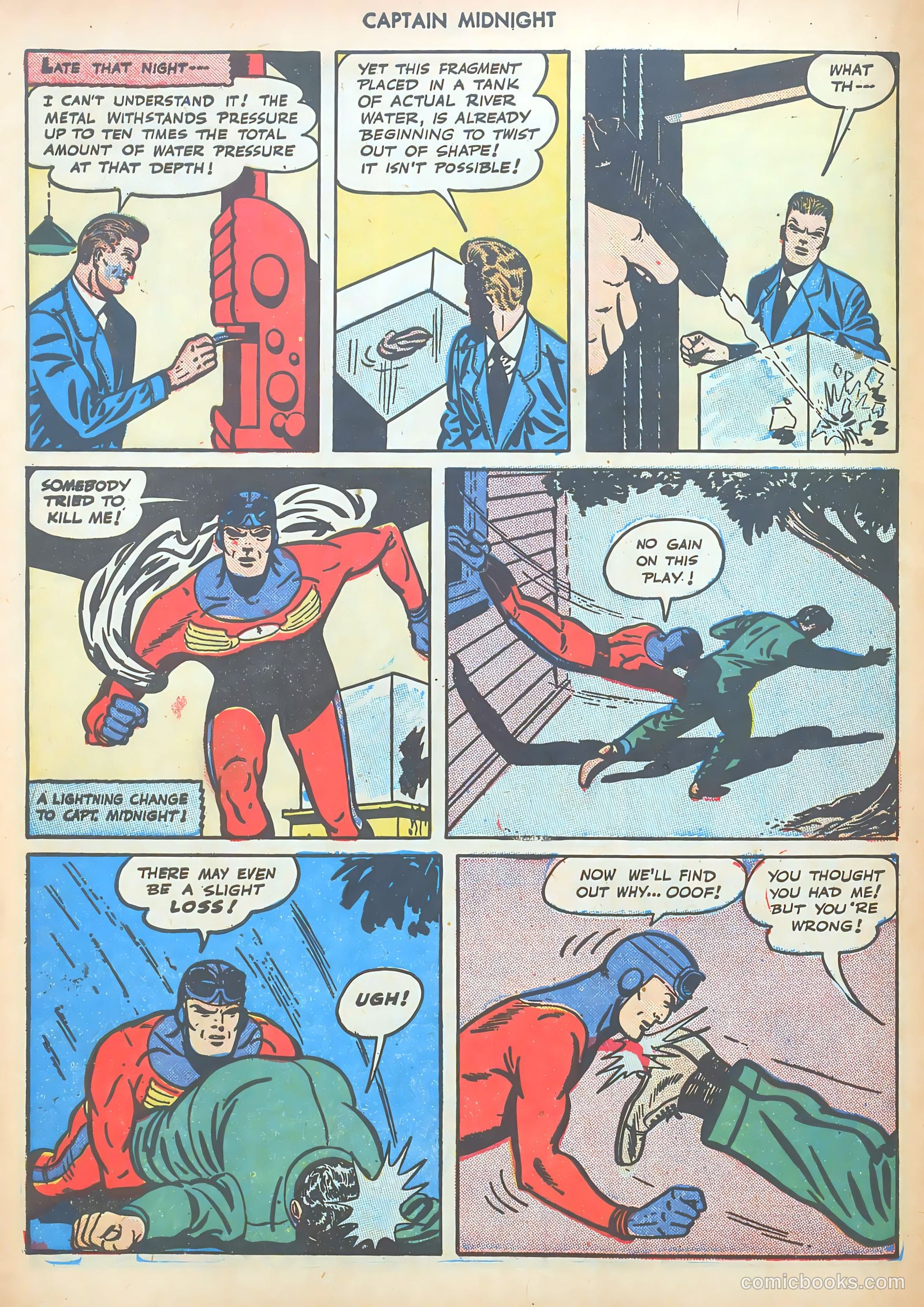 Captain Midnight #39 — page 8 of 52