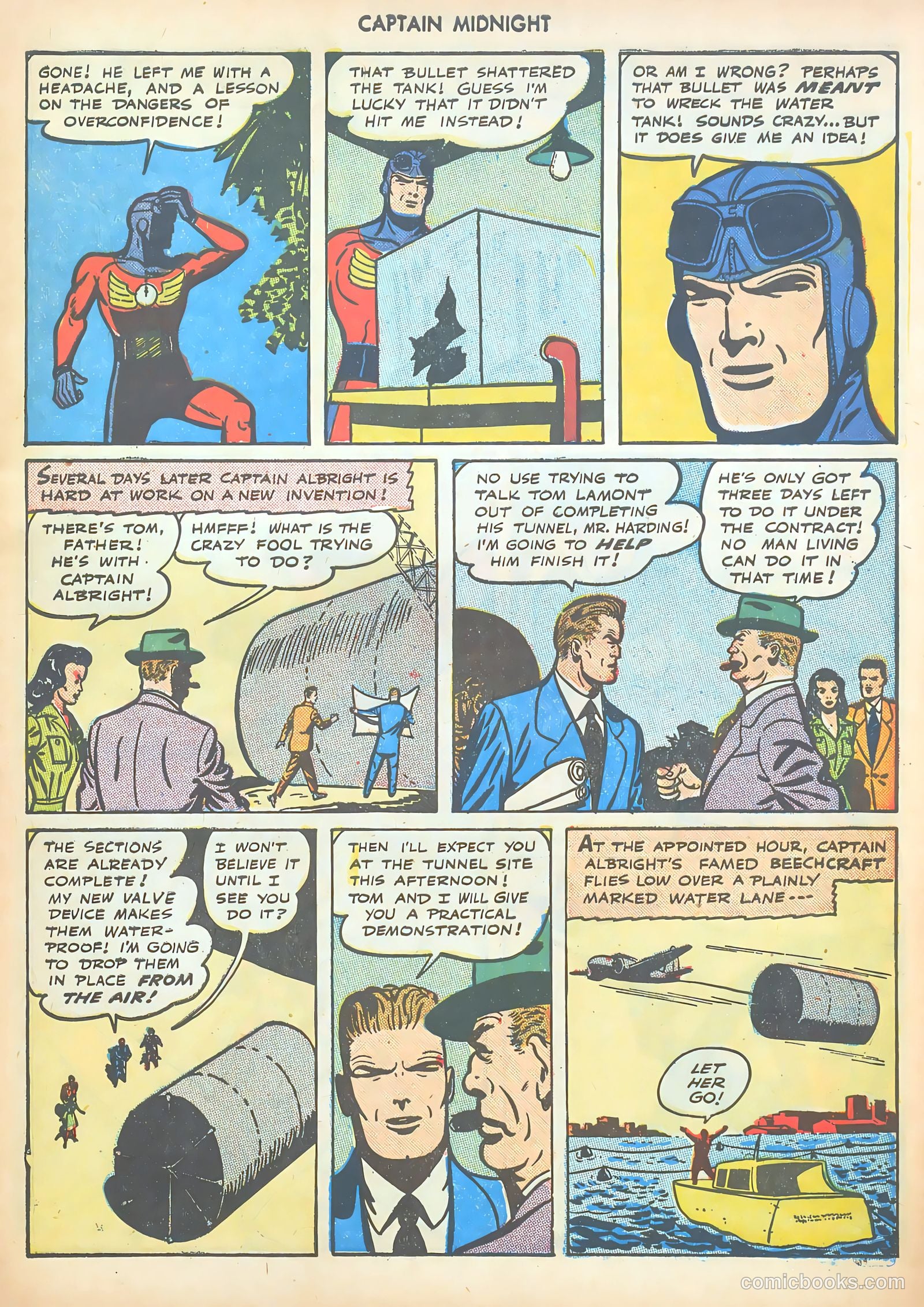 Captain Midnight #39 — page 9 of 52