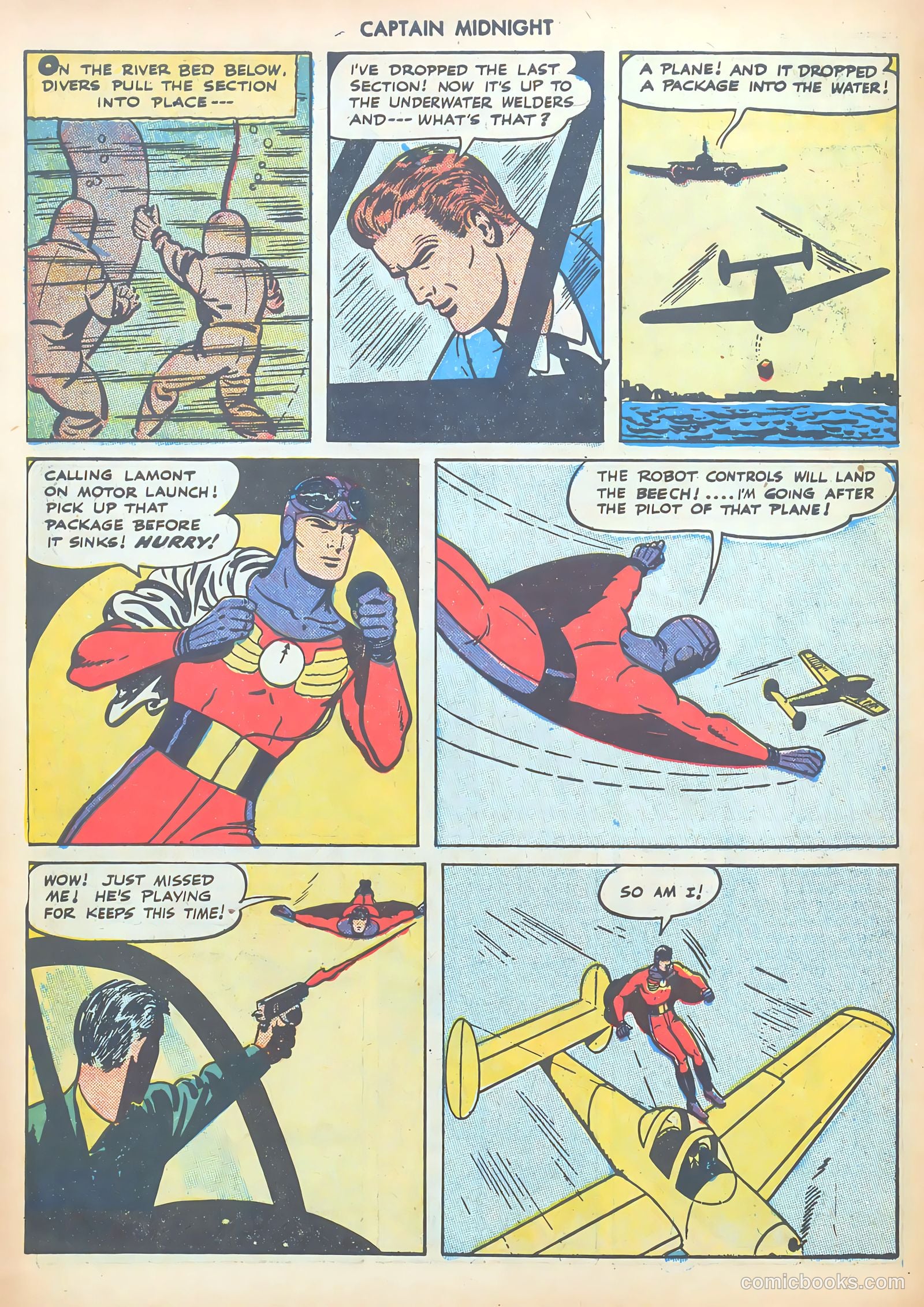 Captain Midnight #39 — page 10 of 52