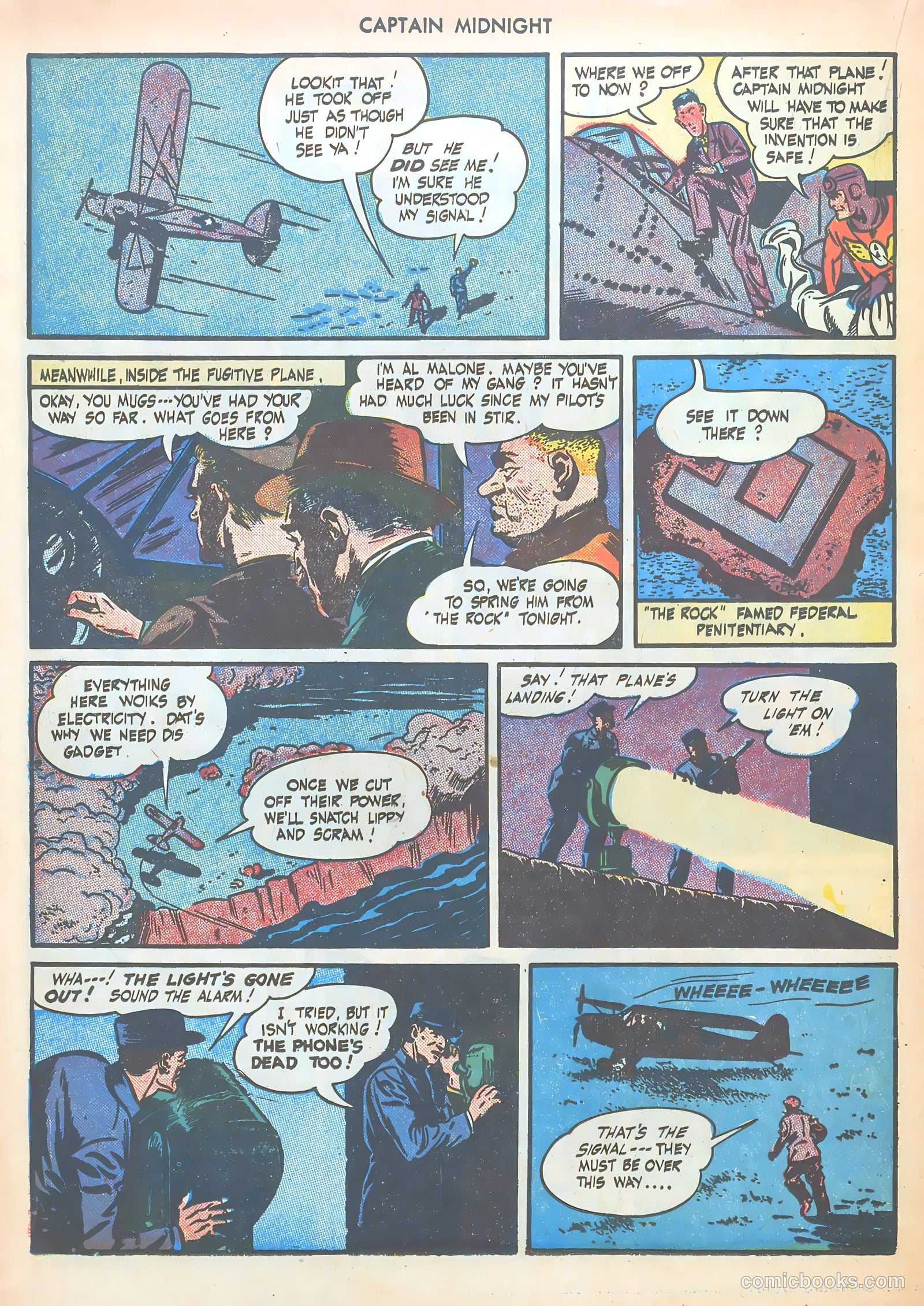 Captain Midnight #39 — page 16 of 52