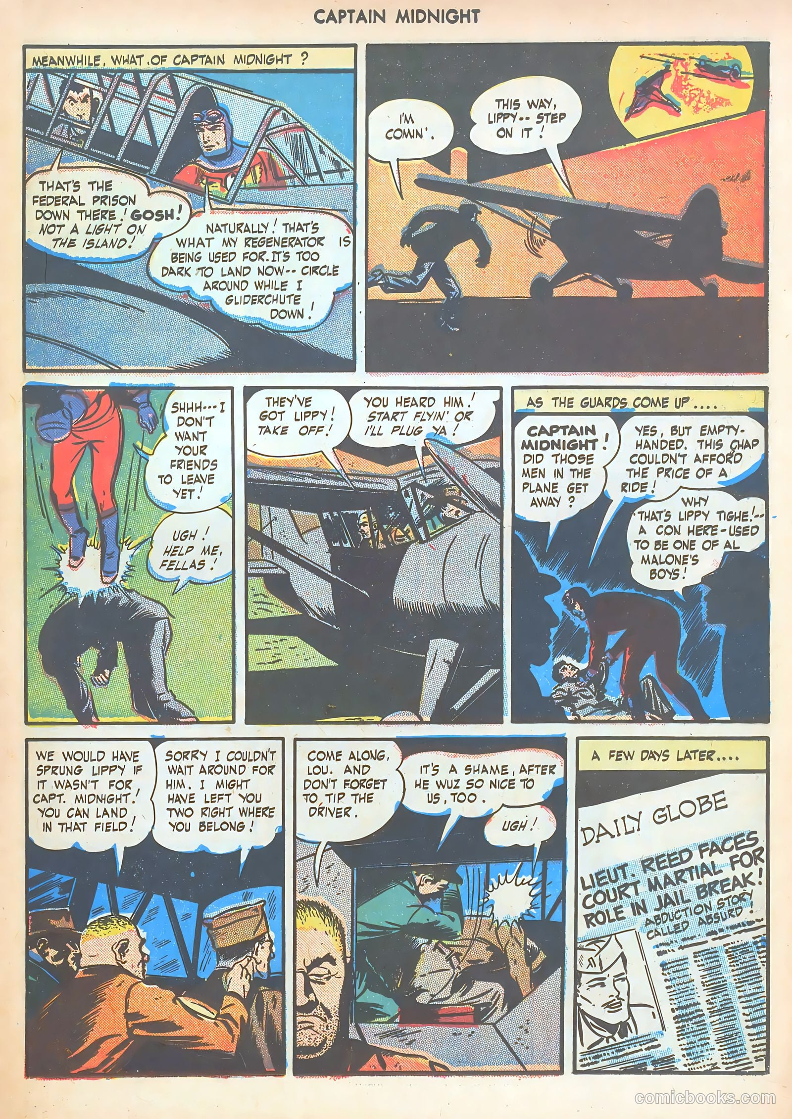 Captain Midnight #39 — page 17 of 52