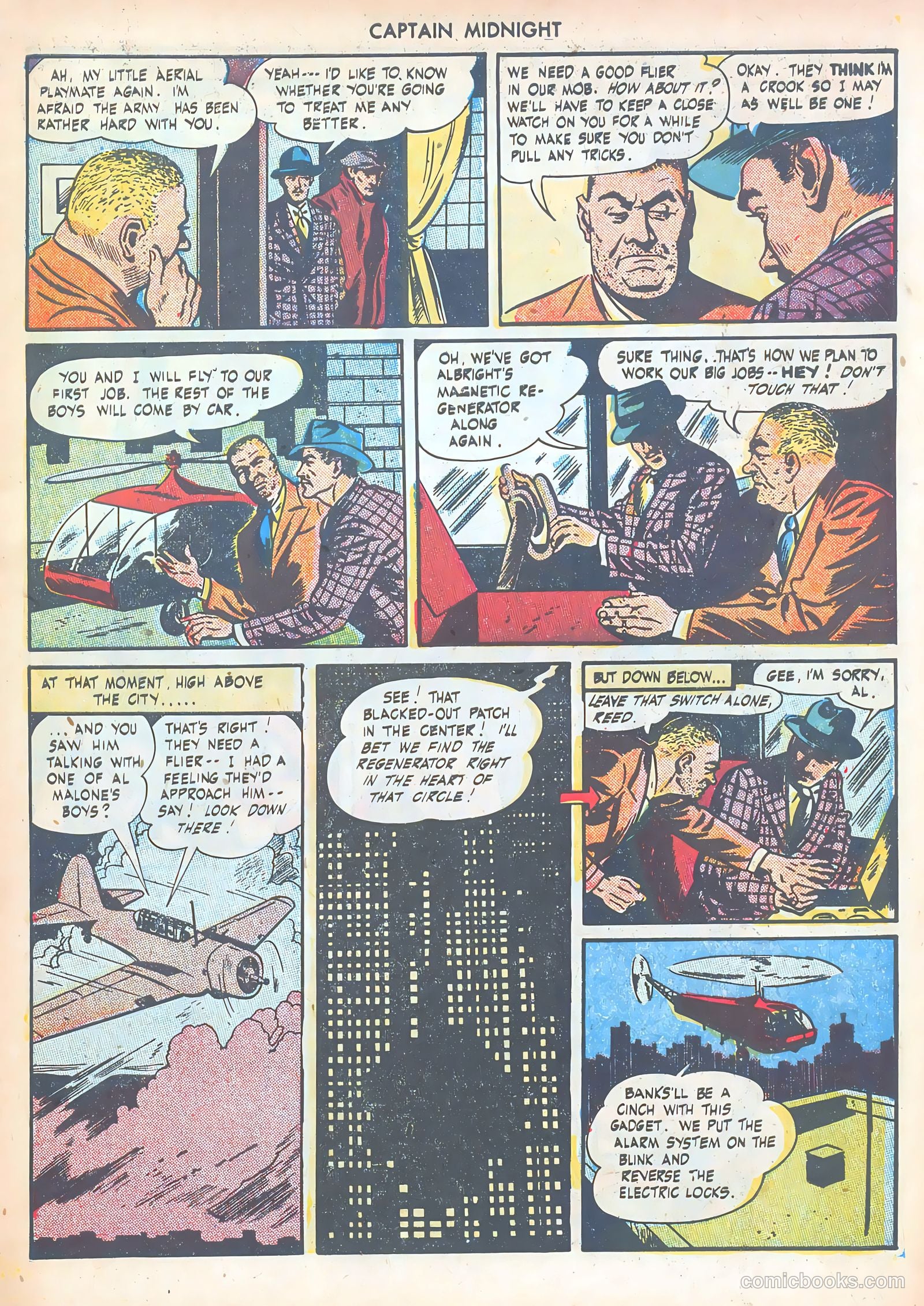Captain Midnight #39 — page 19 of 52