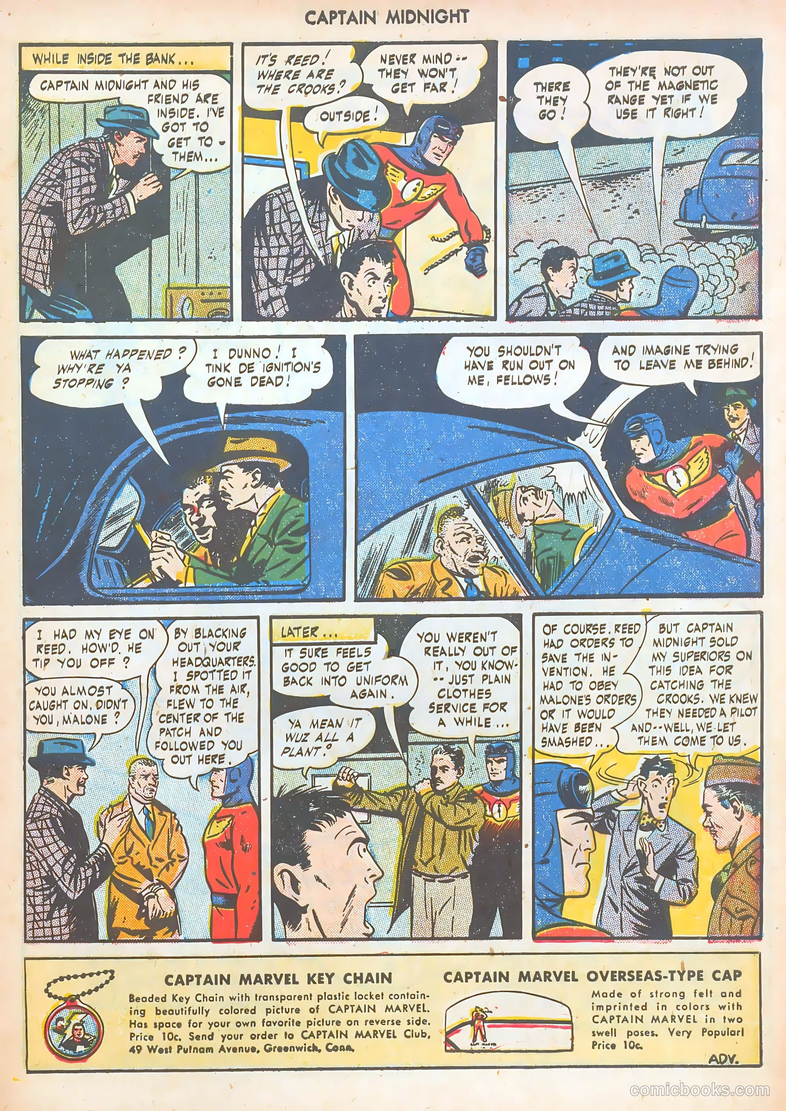 Captain Midnight #39 — page 21 of 52