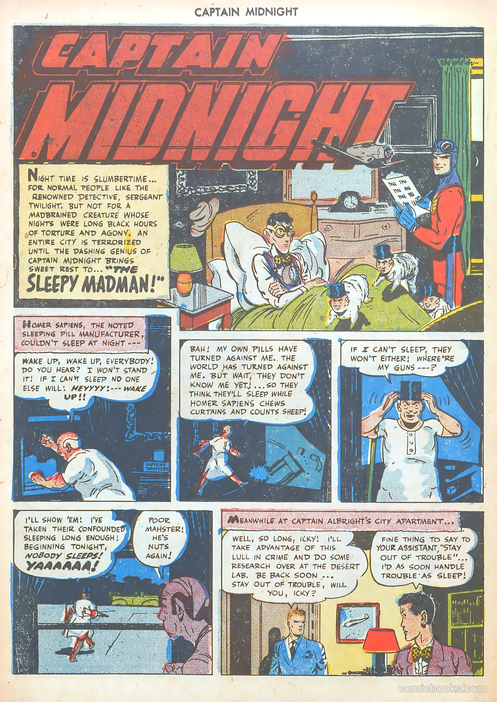 Captain Midnight #39 — page 28 of 52