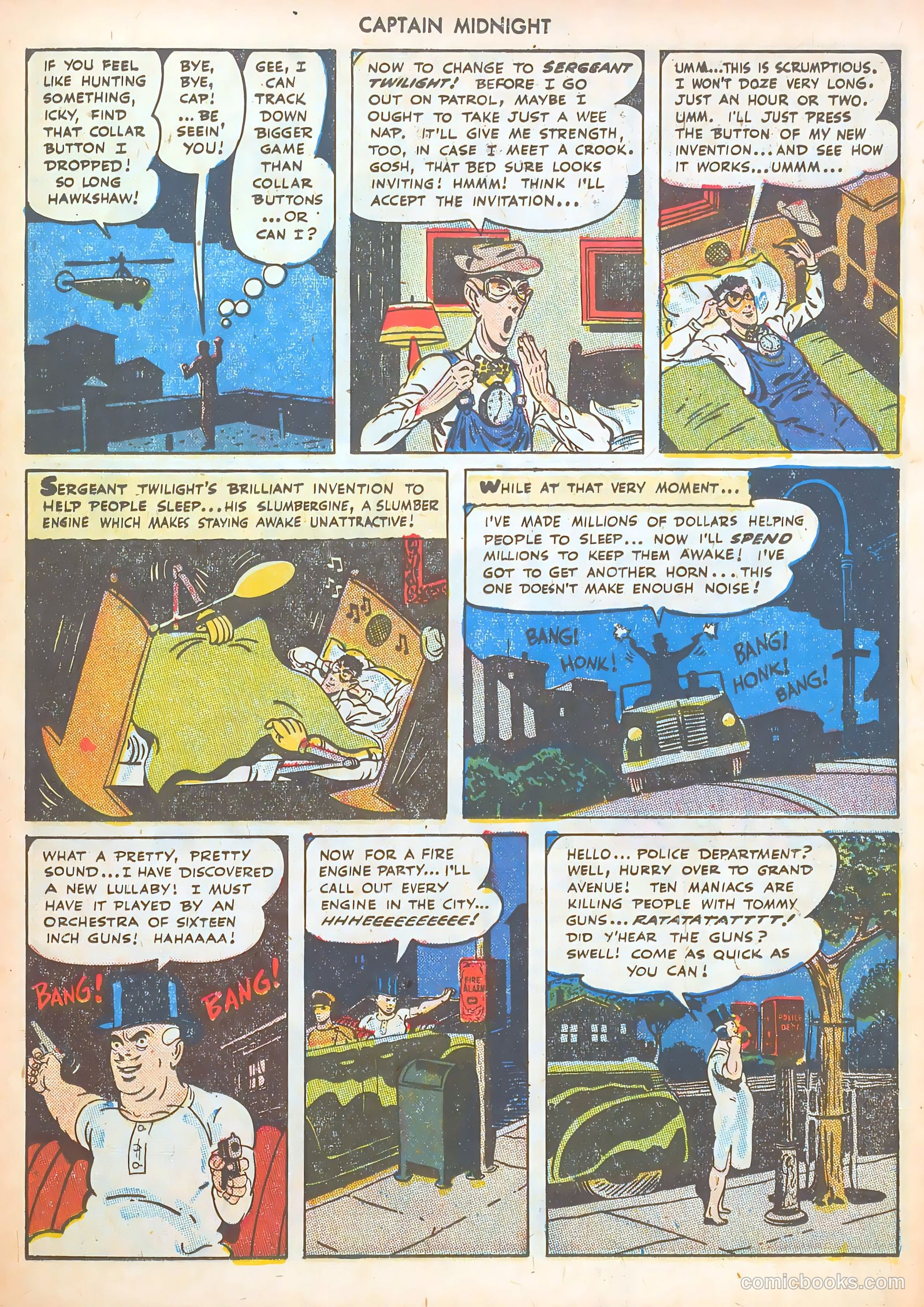 Captain Midnight #39 — page 29 of 52
