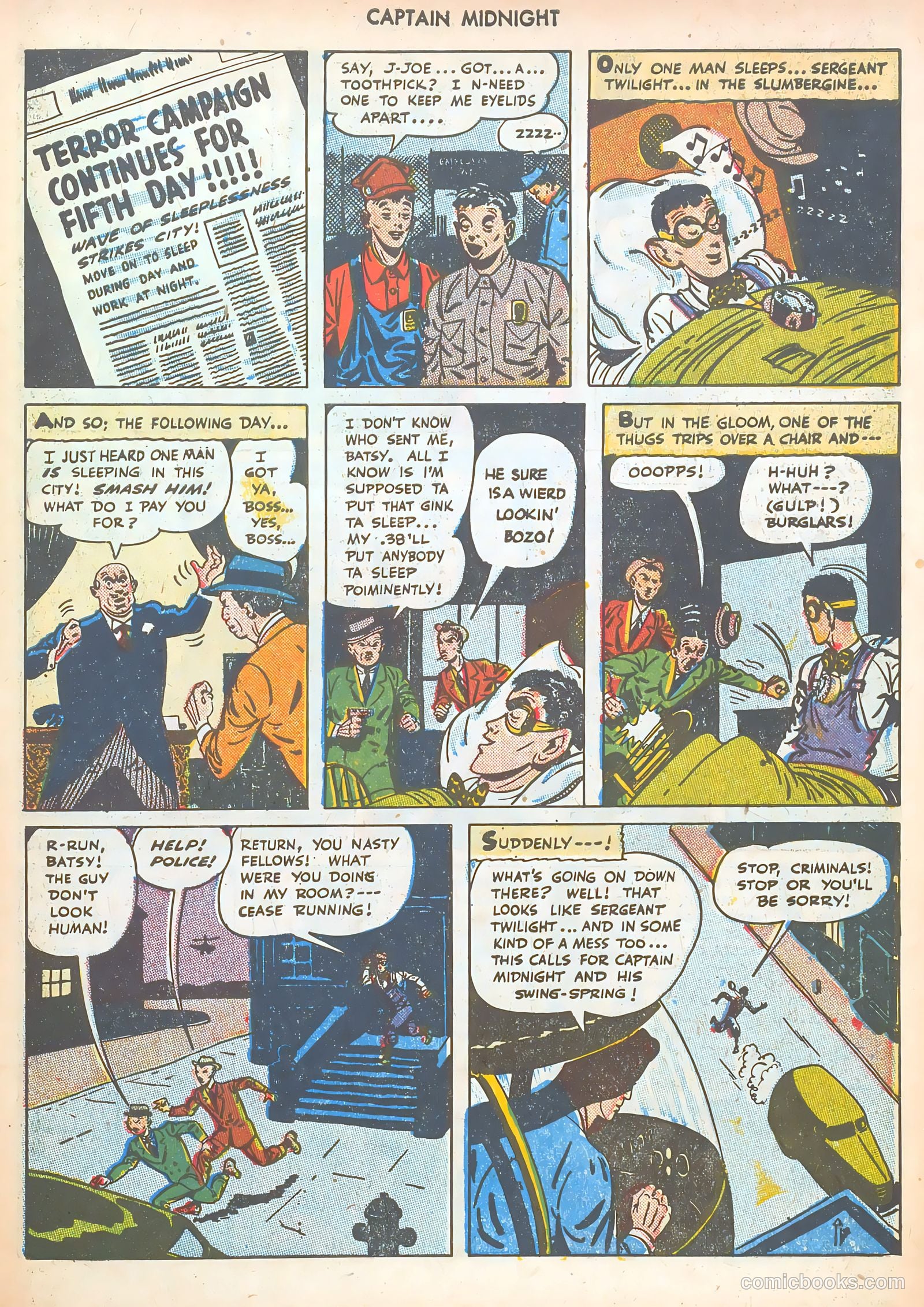 Captain Midnight #39 — page 31 of 52