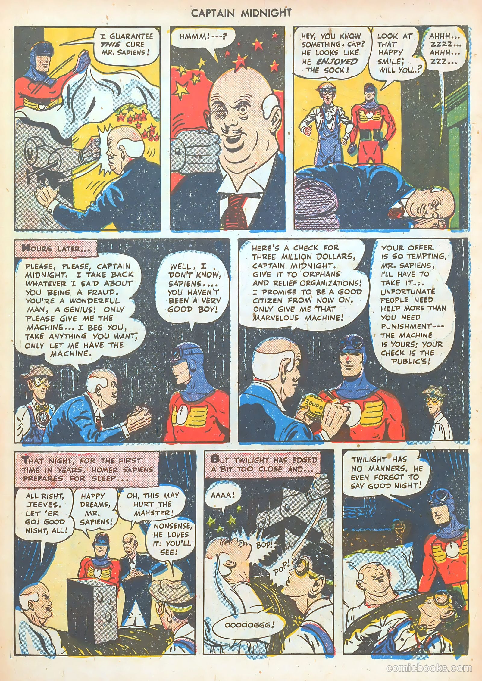 Captain Midnight #39 — page 33 of 52