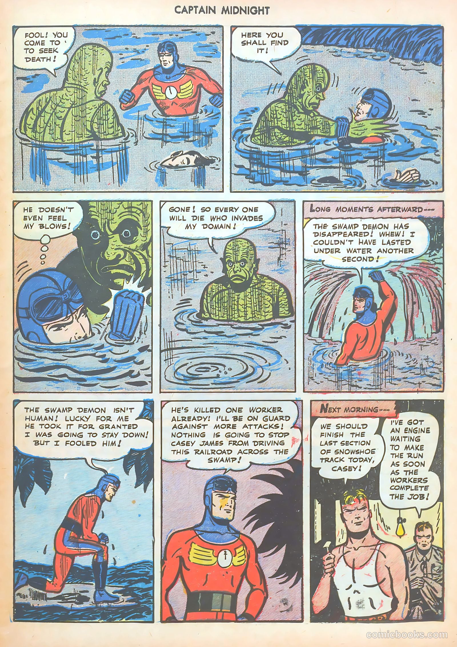 Captain Midnight #39 — page 45 of 52