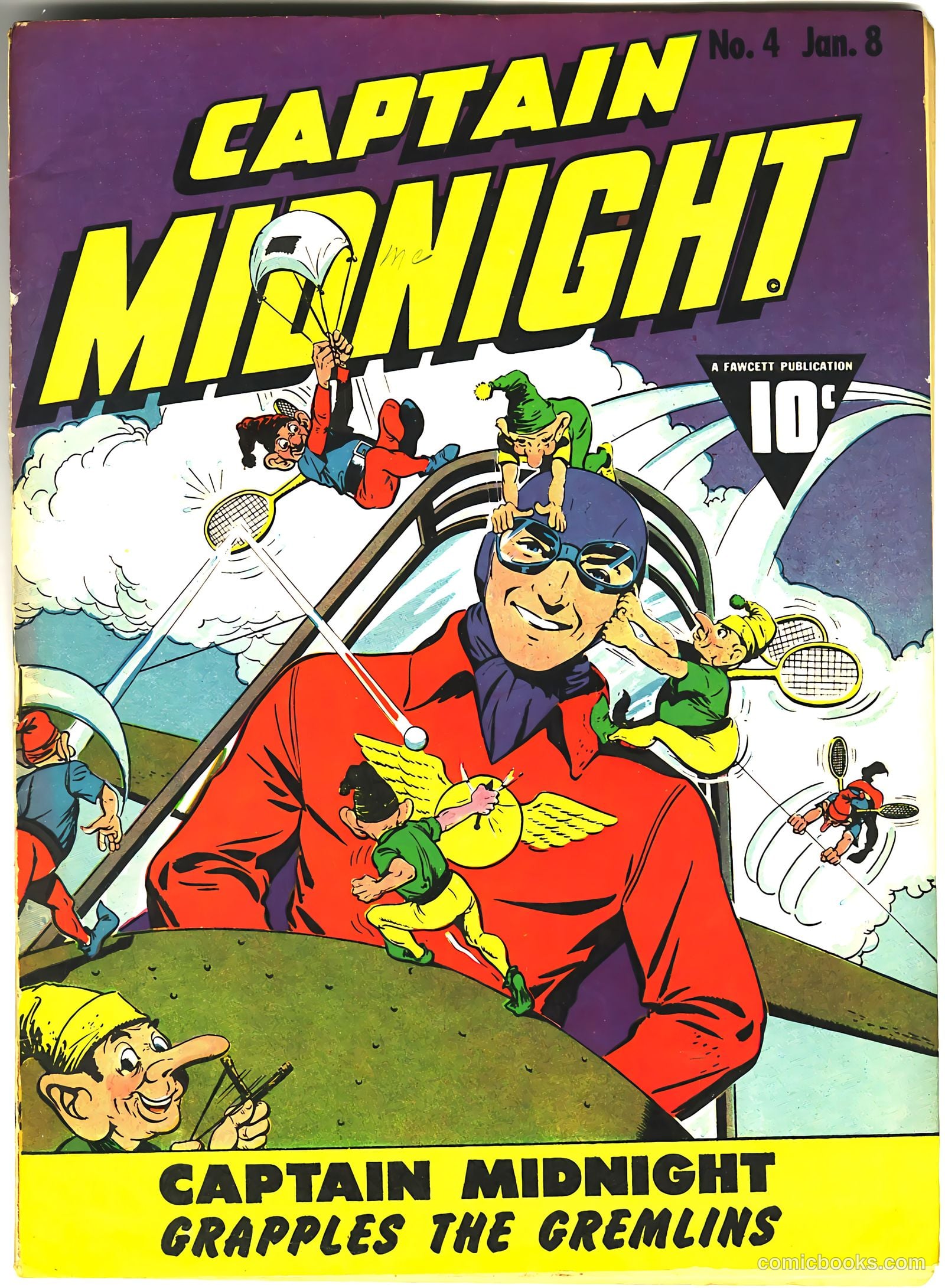 Captain Midnight #4 — page 1 of 69