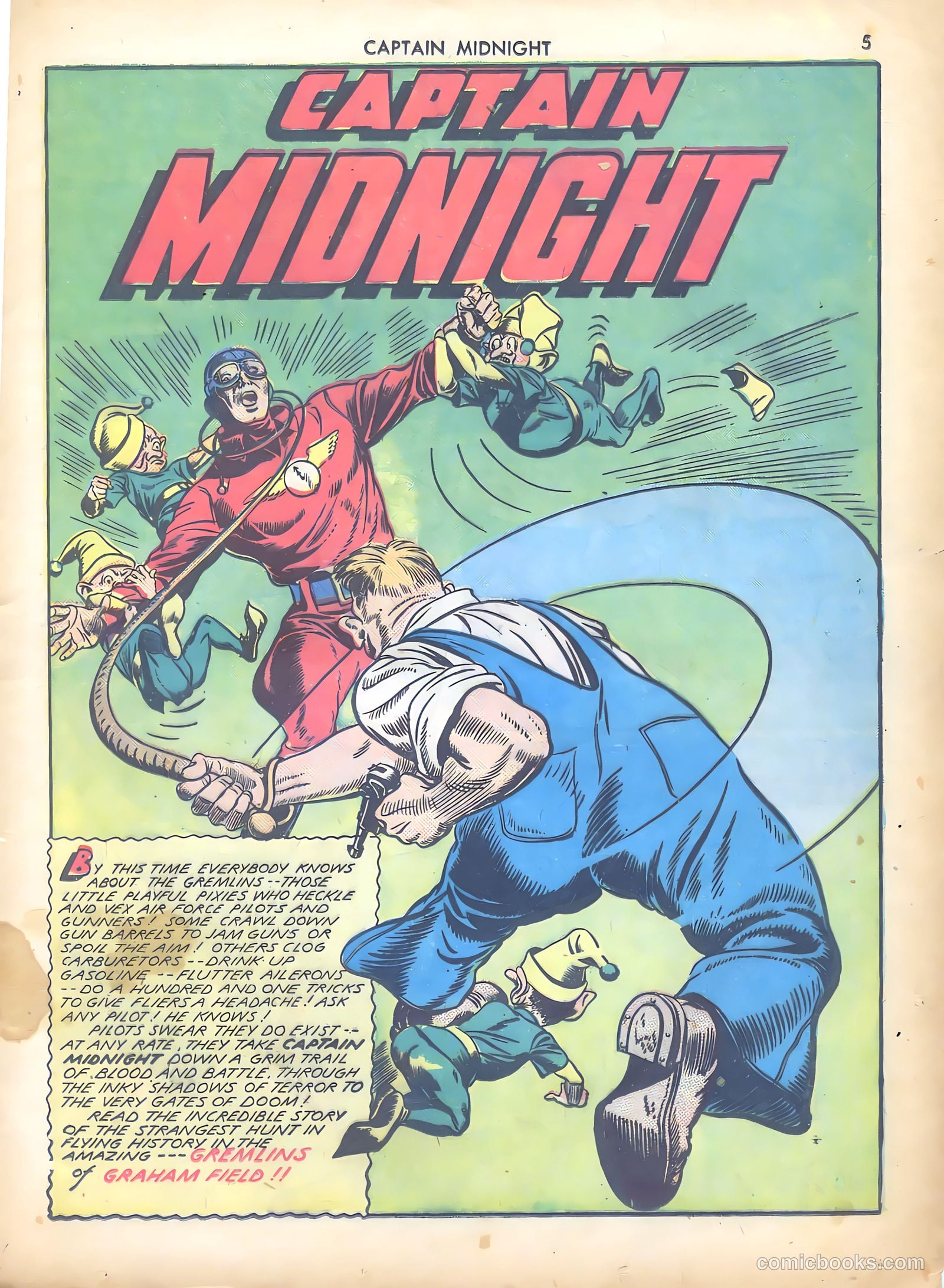 Captain Midnight #4 — page 6 of 69