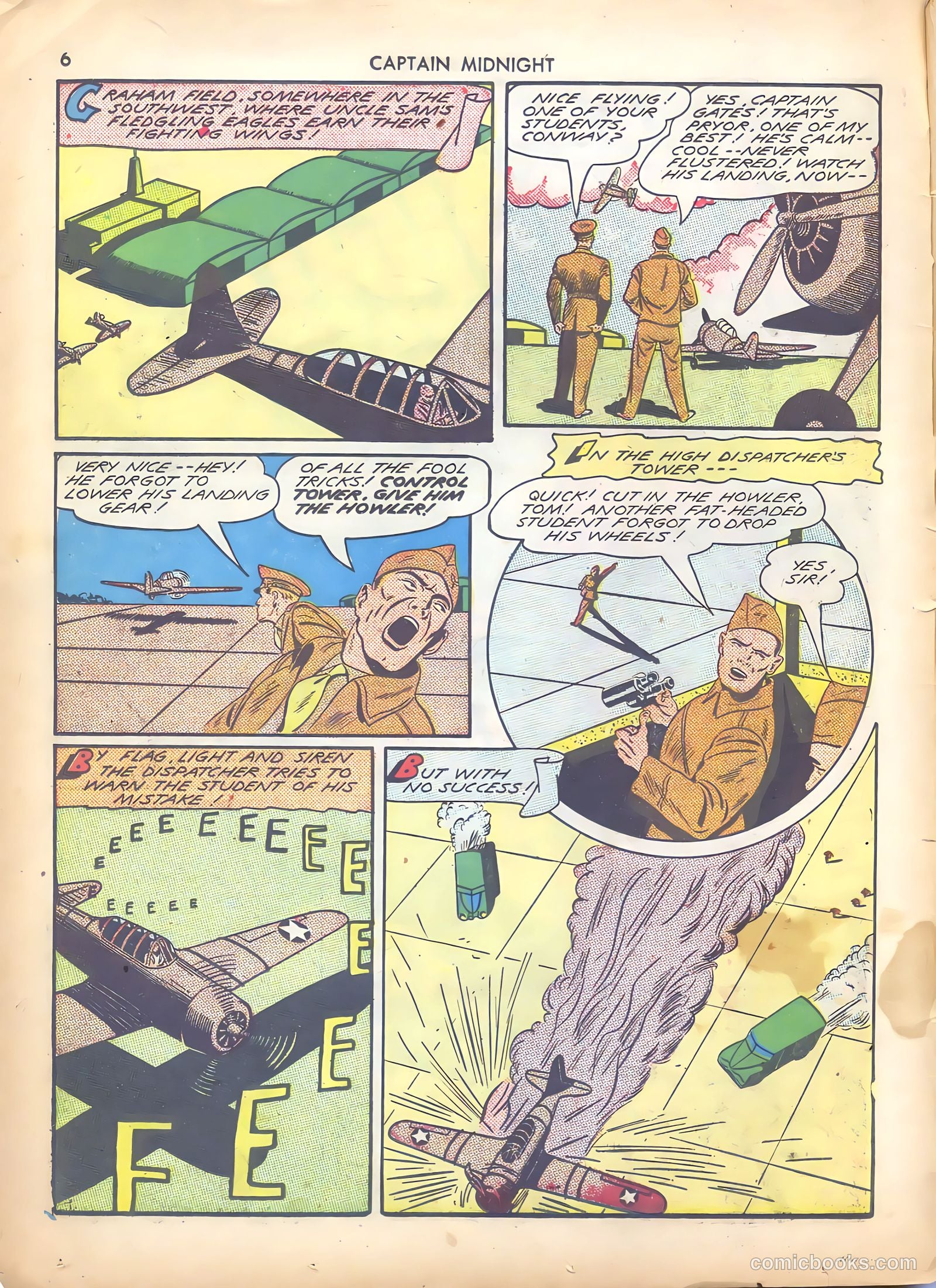 Captain Midnight #4 — page 7 of 69