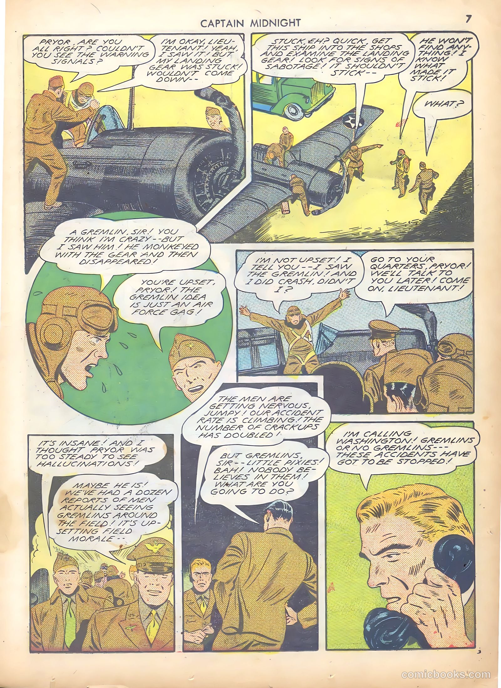 Captain Midnight #4 — page 8 of 69
