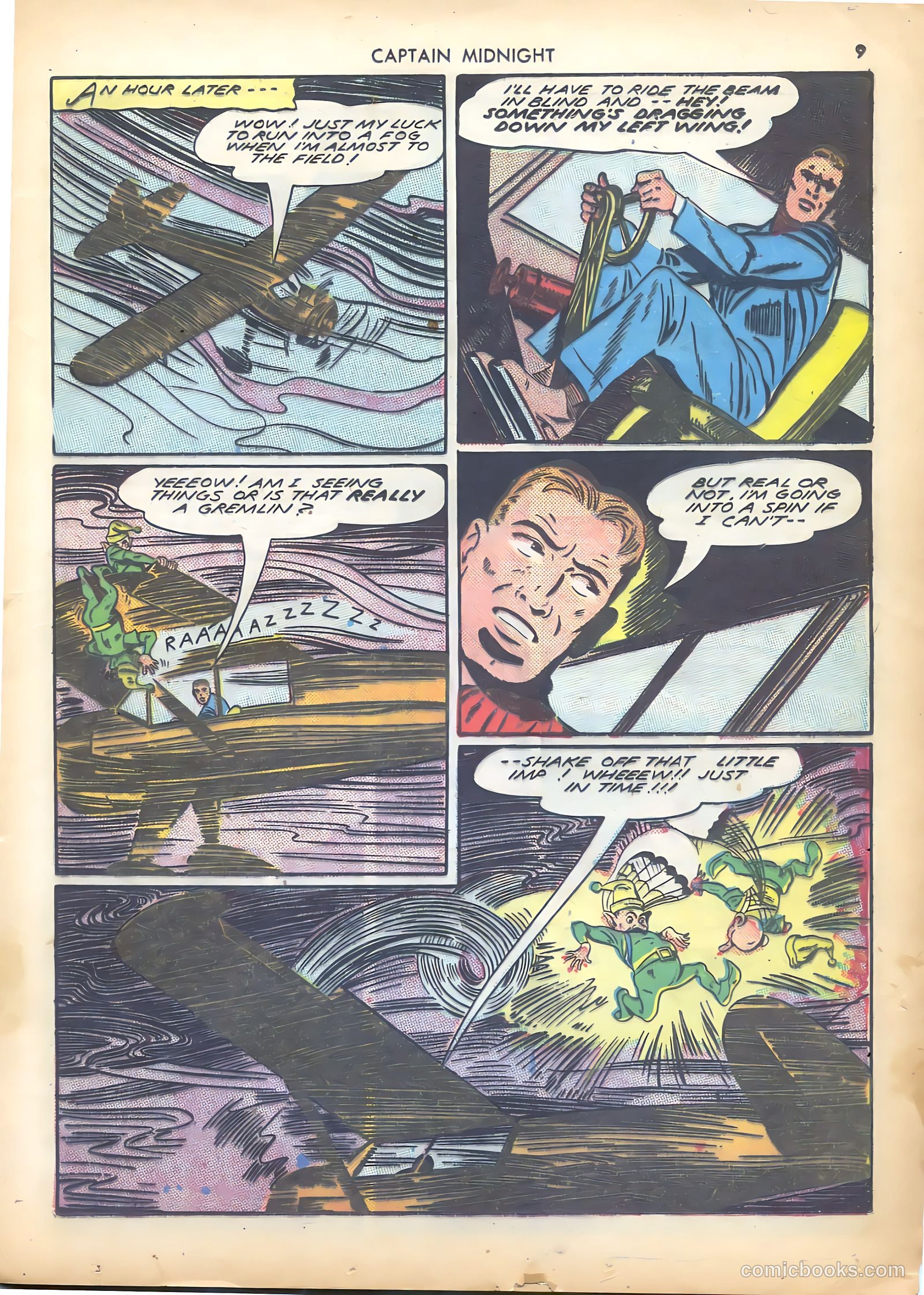 Captain Midnight #4 — page 10 of 69