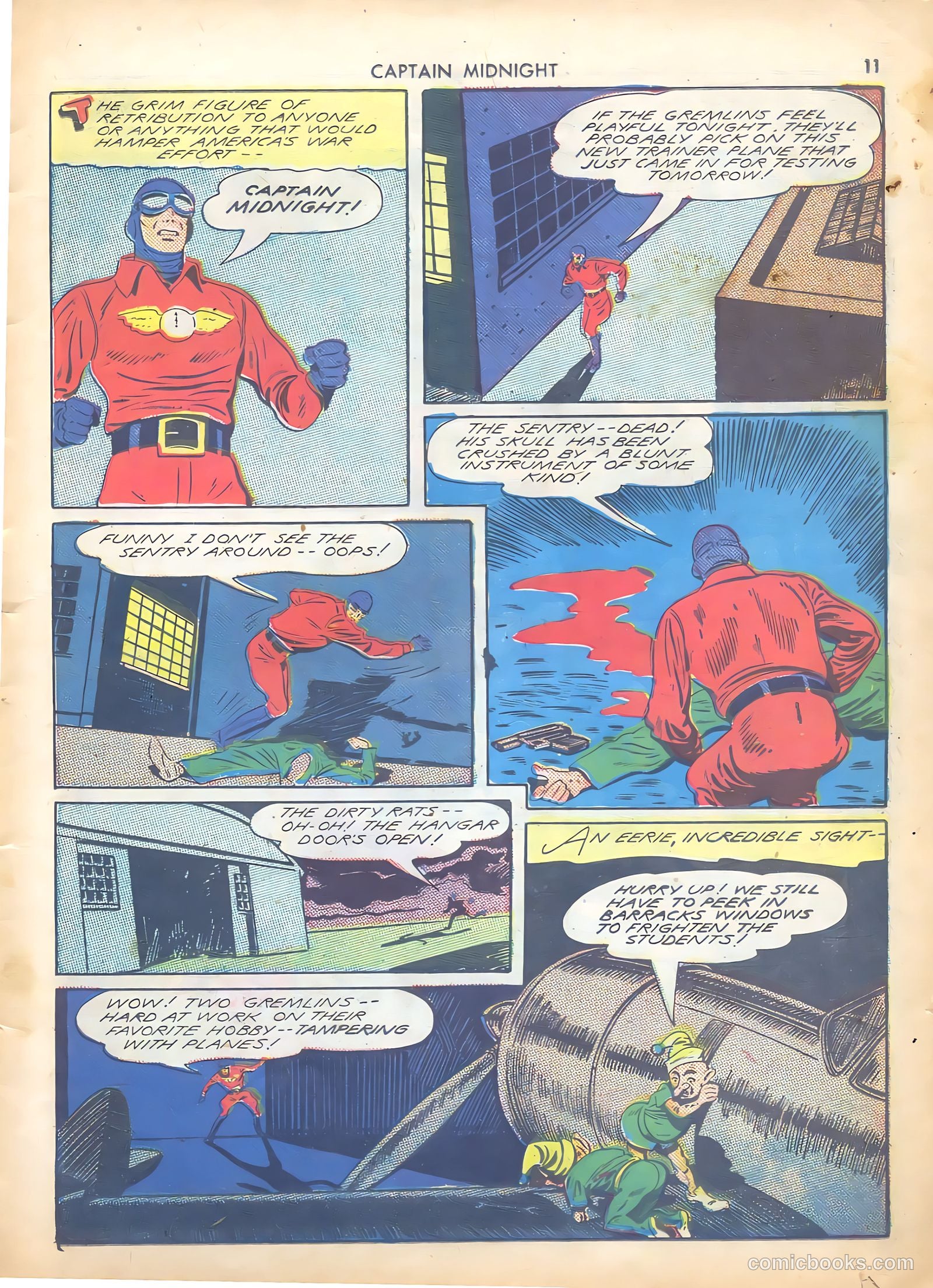 Captain Midnight #4 — page 12 of 69