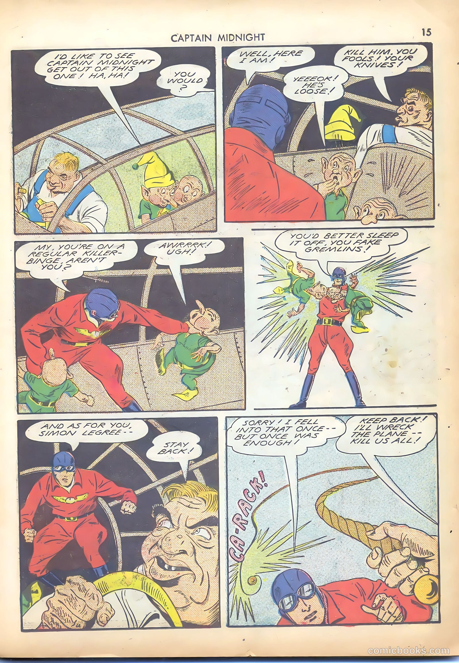 Captain Midnight #4 — page 16 of 69