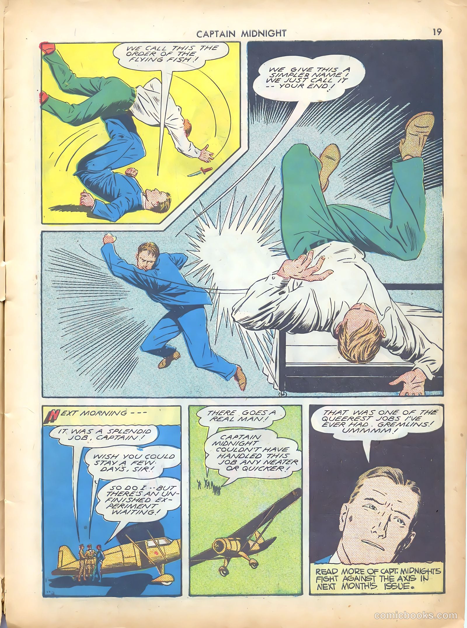 Captain Midnight #4 — page 20 of 69