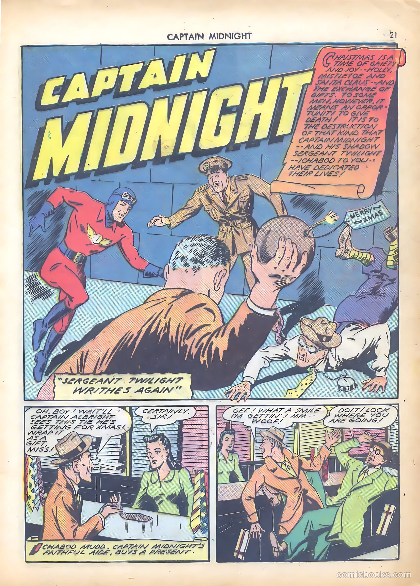 Captain Midnight #4 — page 22 of 69