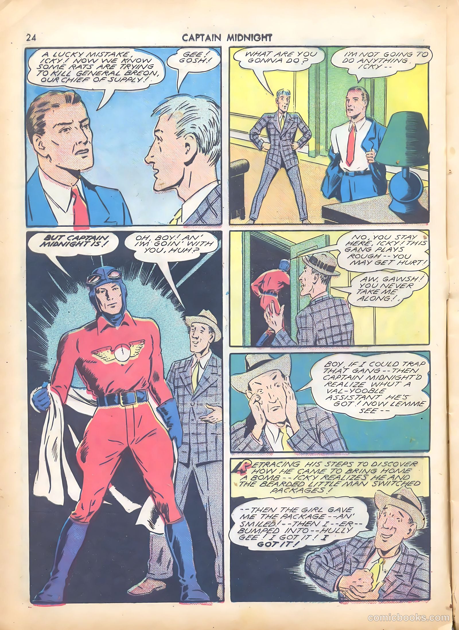 Captain Midnight #4 — page 25 of 69
