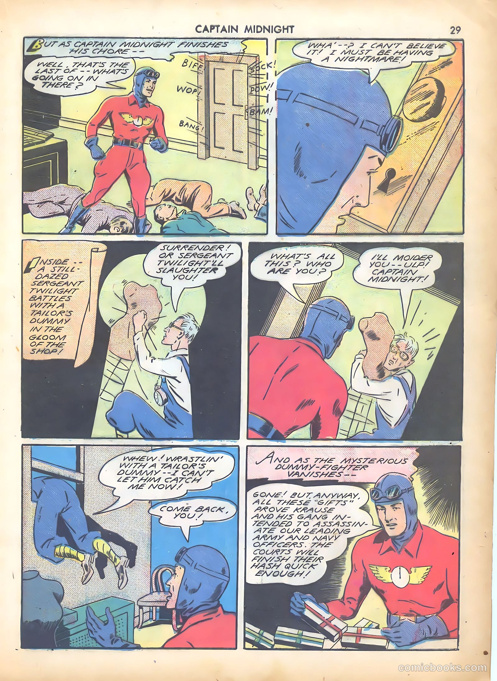 Captain Midnight #4 — page 30 of 69
